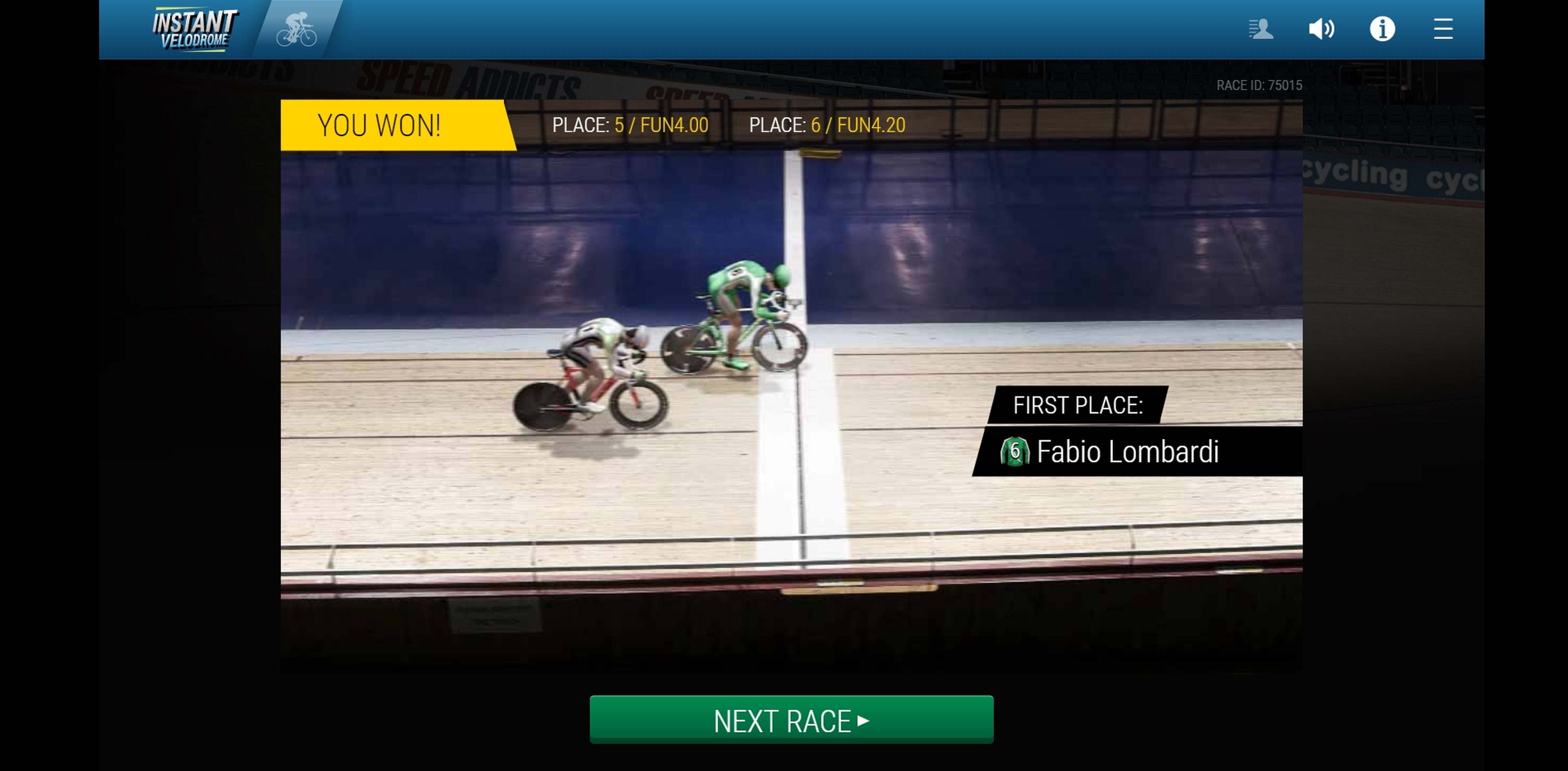 Win Money in Instant Virtual Cycling Free Slot Game by 1x2 Gaming