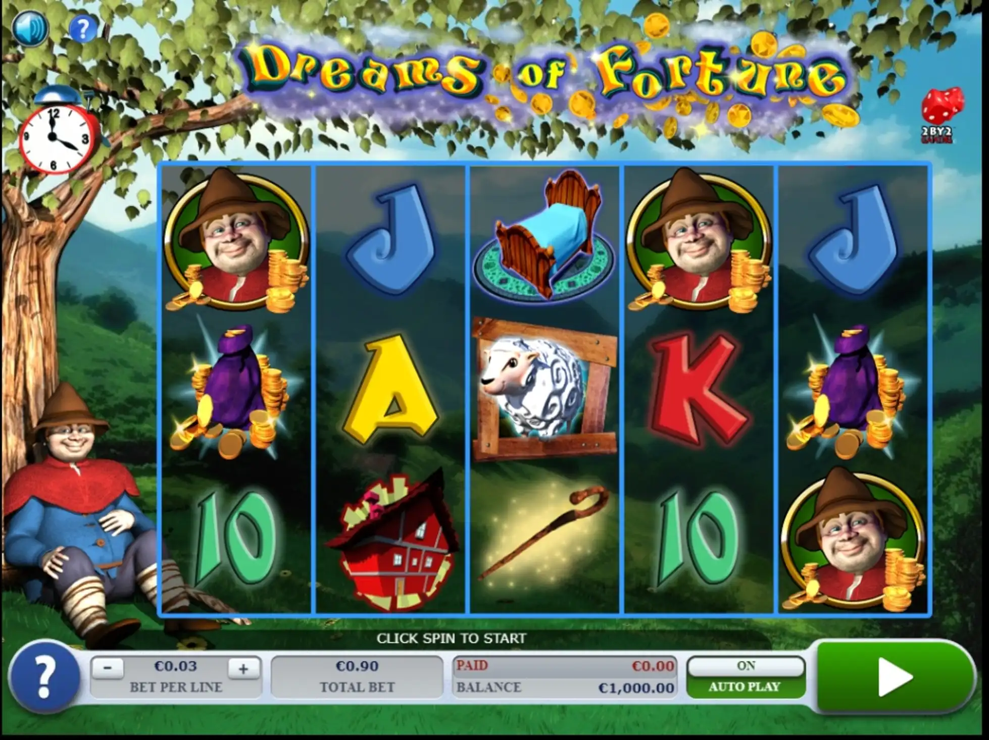 Reels in Dreams of Fortune Slot Game by 2 By 2 Gaming