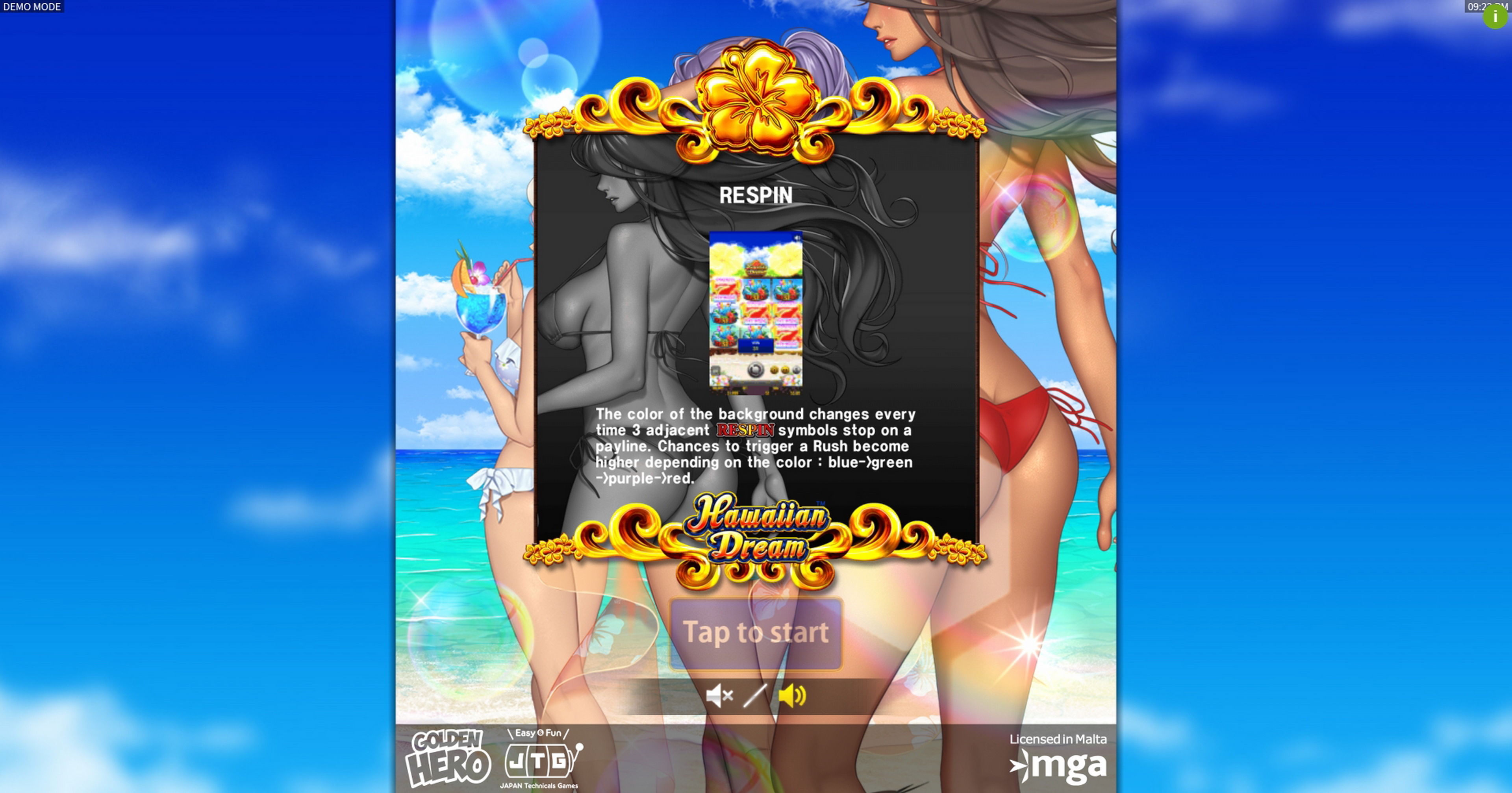 Play Hawaiian Dream Free Casino Slot Game by JTG