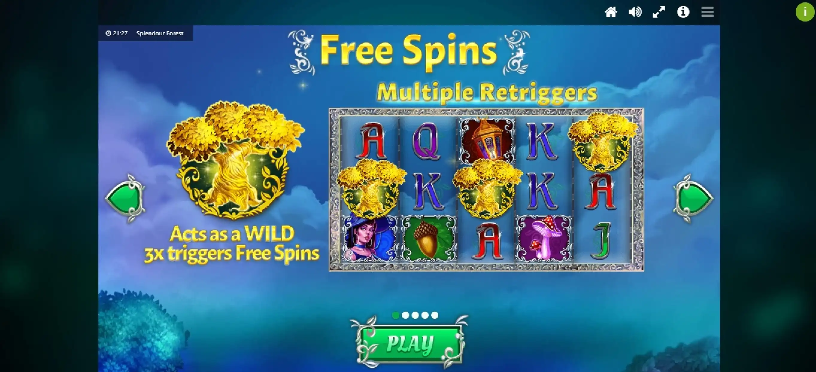 Play Splendour Forest Free Casino Slot Game by Max Win Gaming