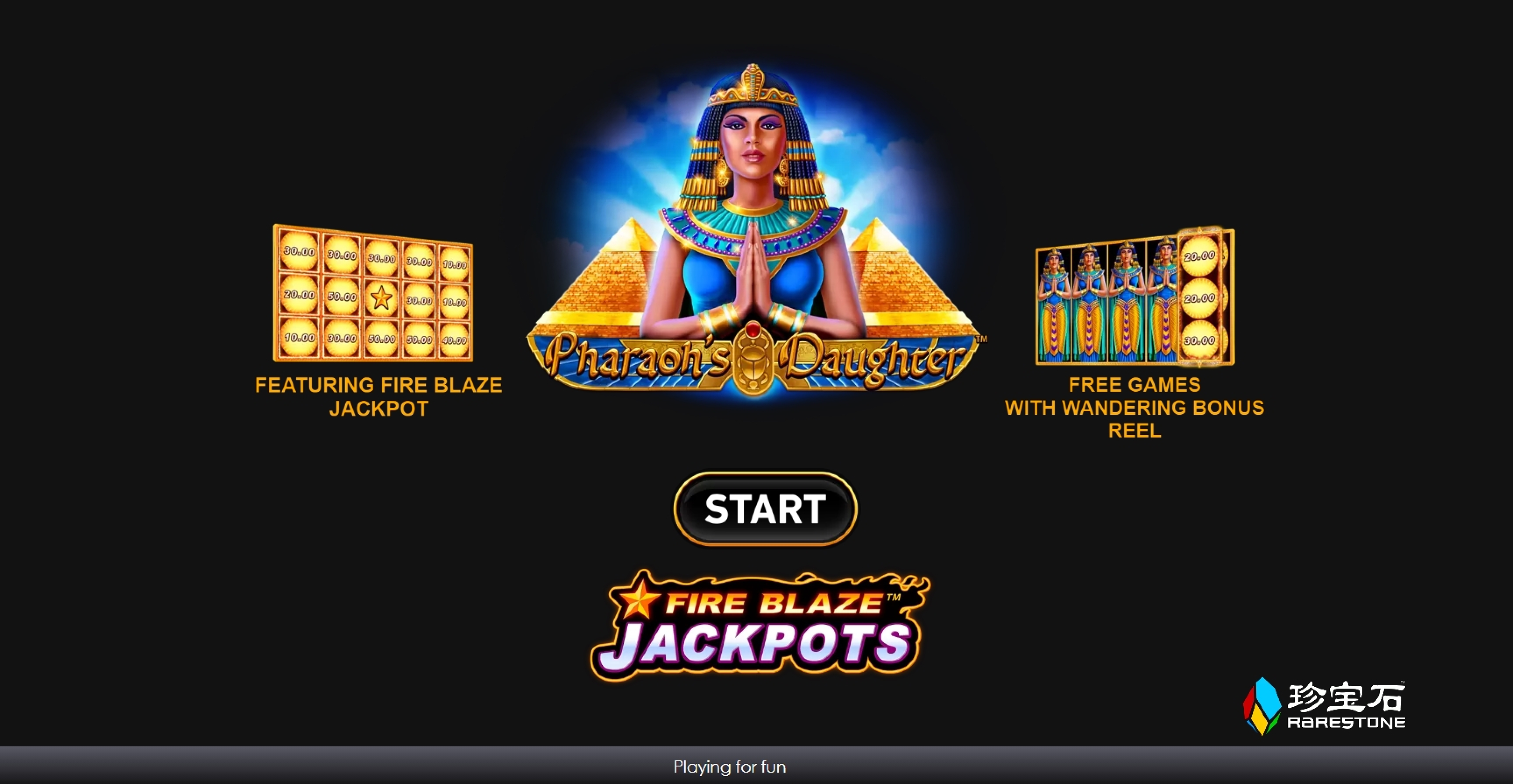 Play Pharaoh's Daughter Free Casino Slot Game by Rarestone Gaming