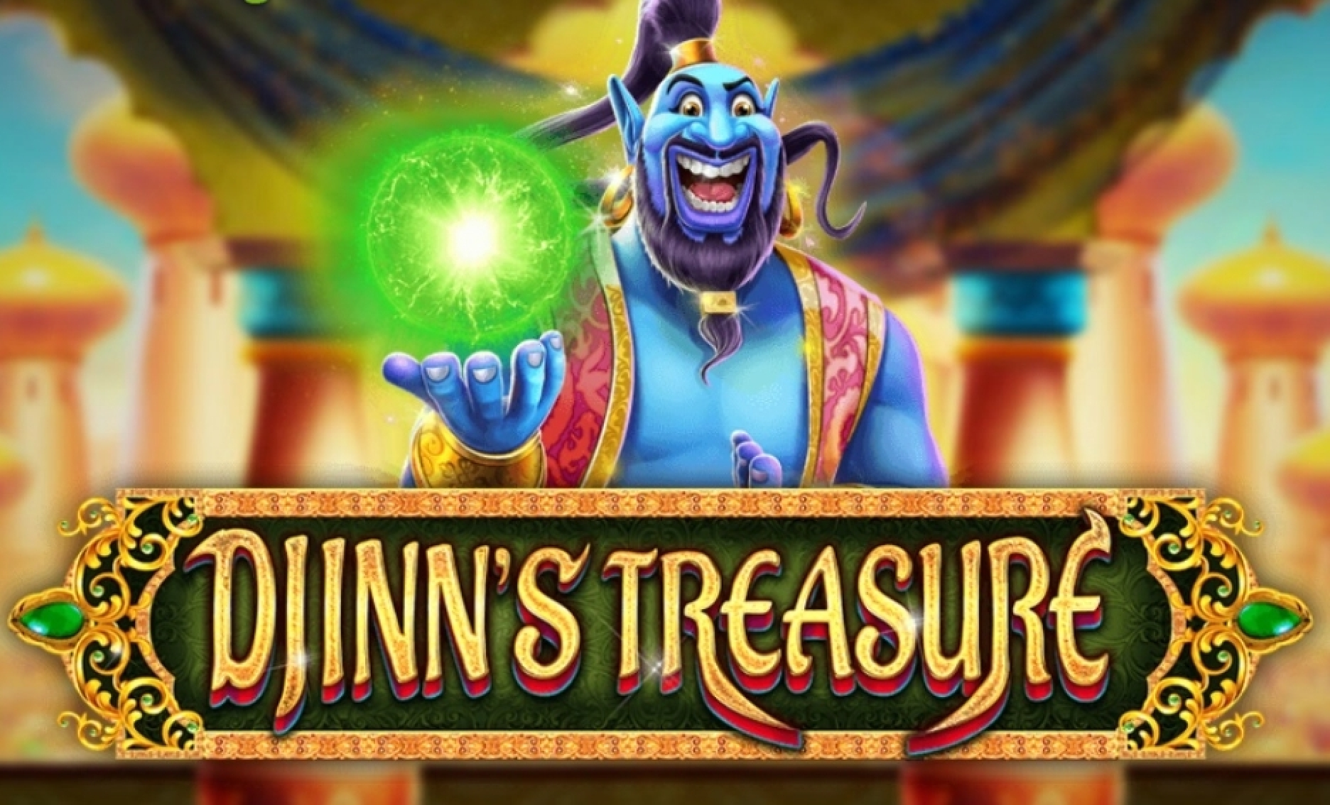 The Djinns Treasure Online Slot Demo Game by Rocksalt Interactive