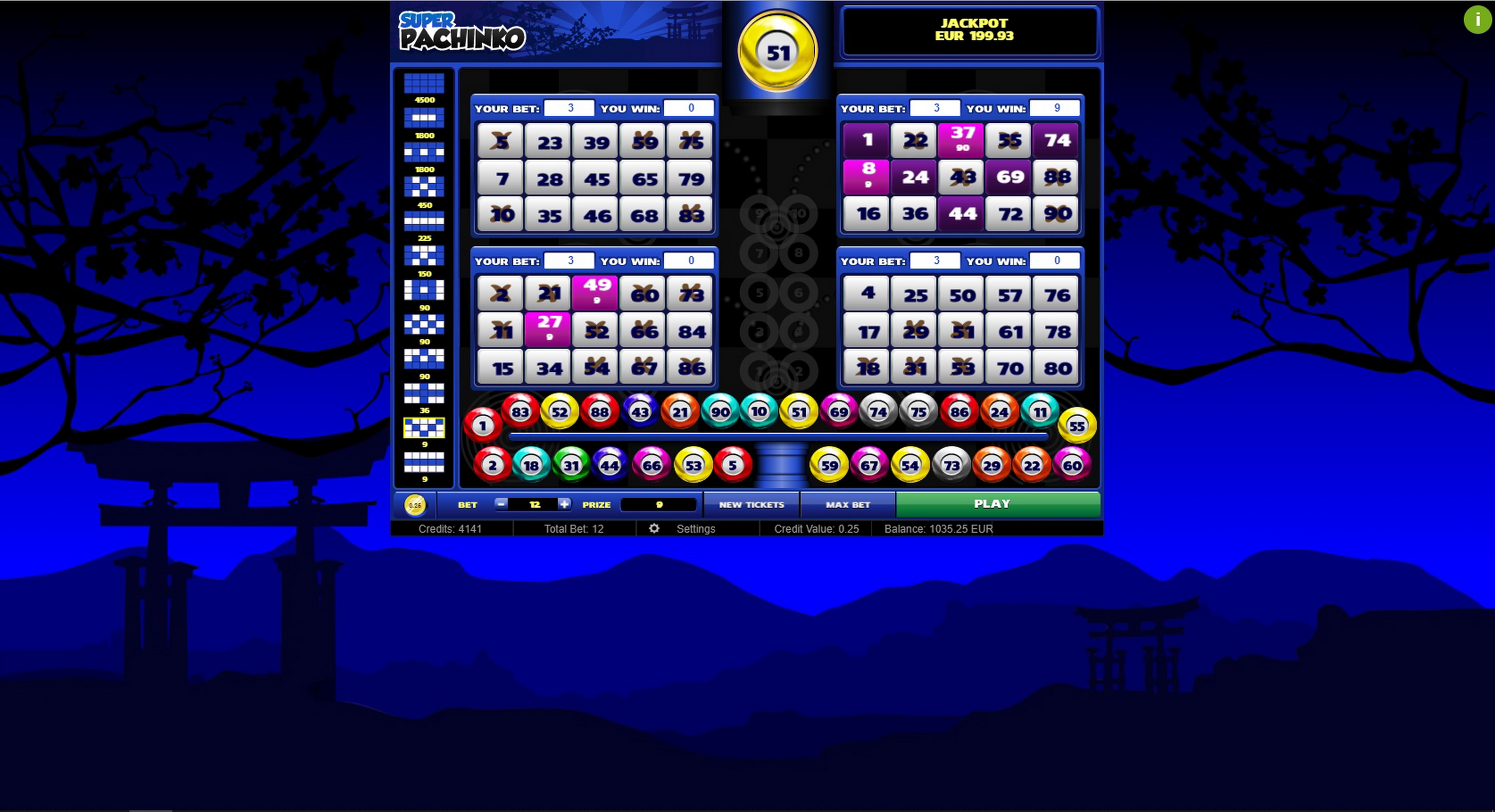 Win Money in Super Pachinko Free Slot Game by Salsa Technology