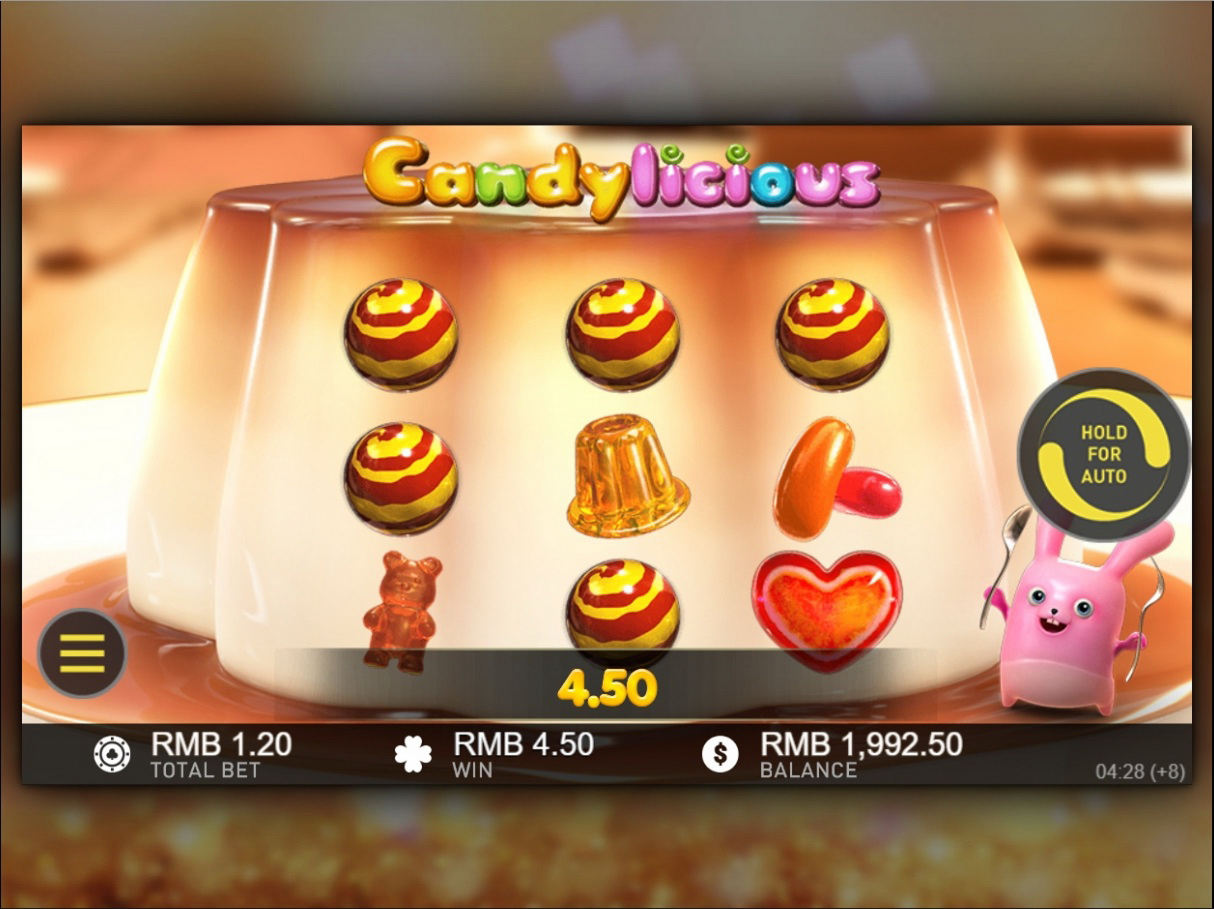 Win Money in Candylicious Free Slot Game by Vermantia