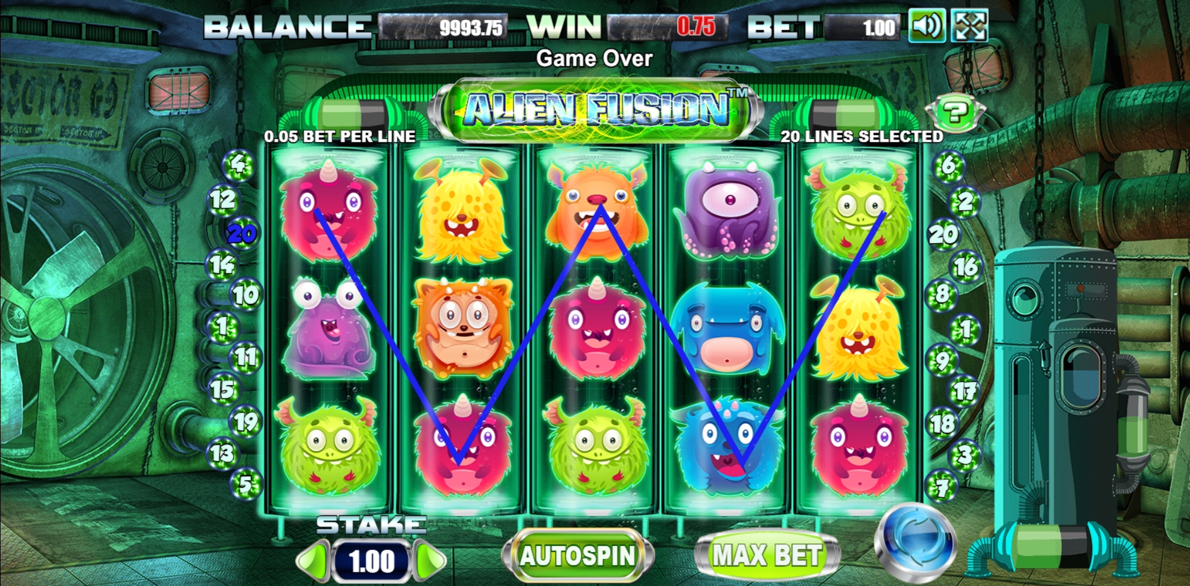 Win Money in Alien Fusion Free Slot Game by Allbet Gaming