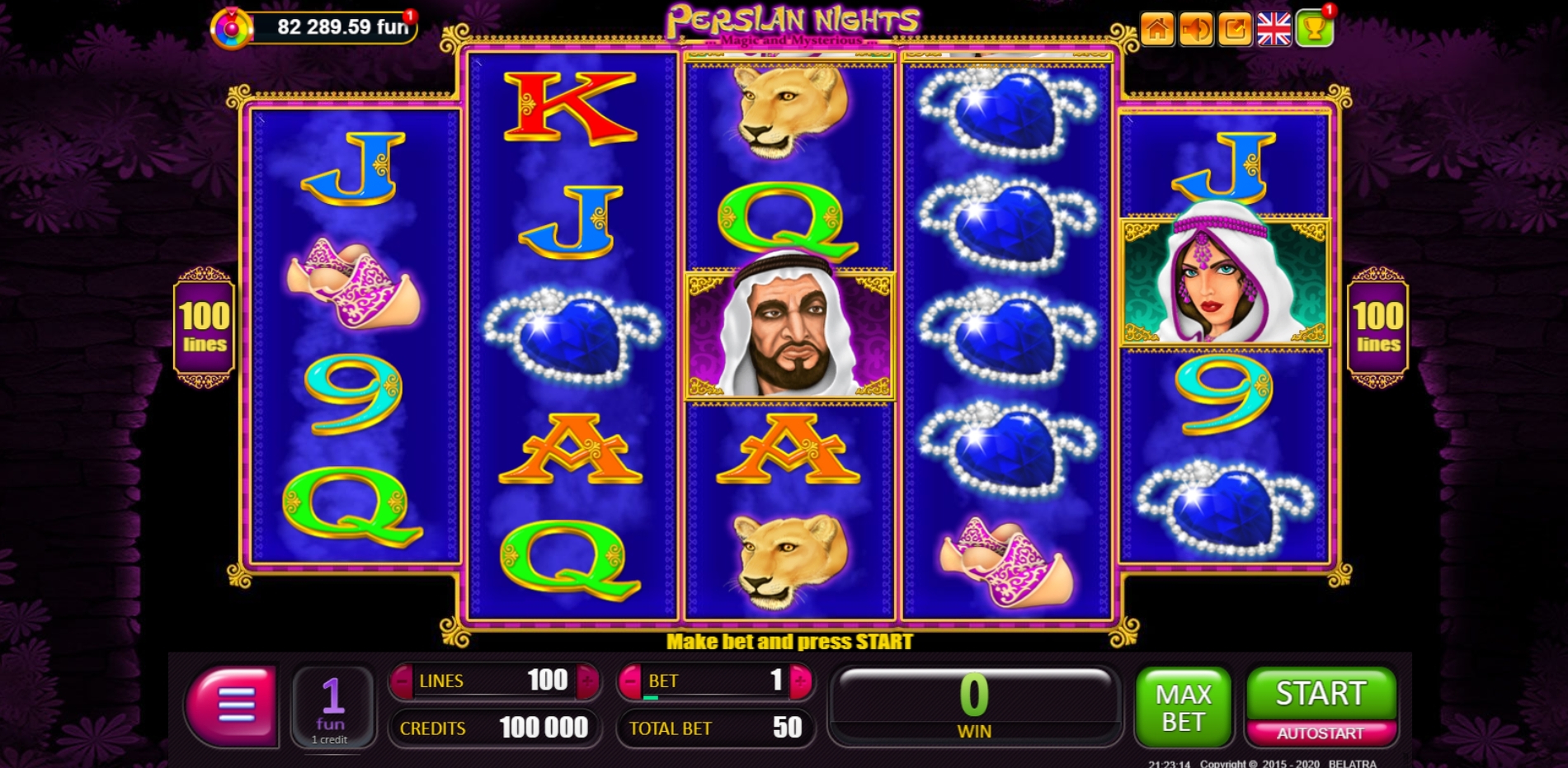 Reels in The Moneymania Slot Game by Belatra Games