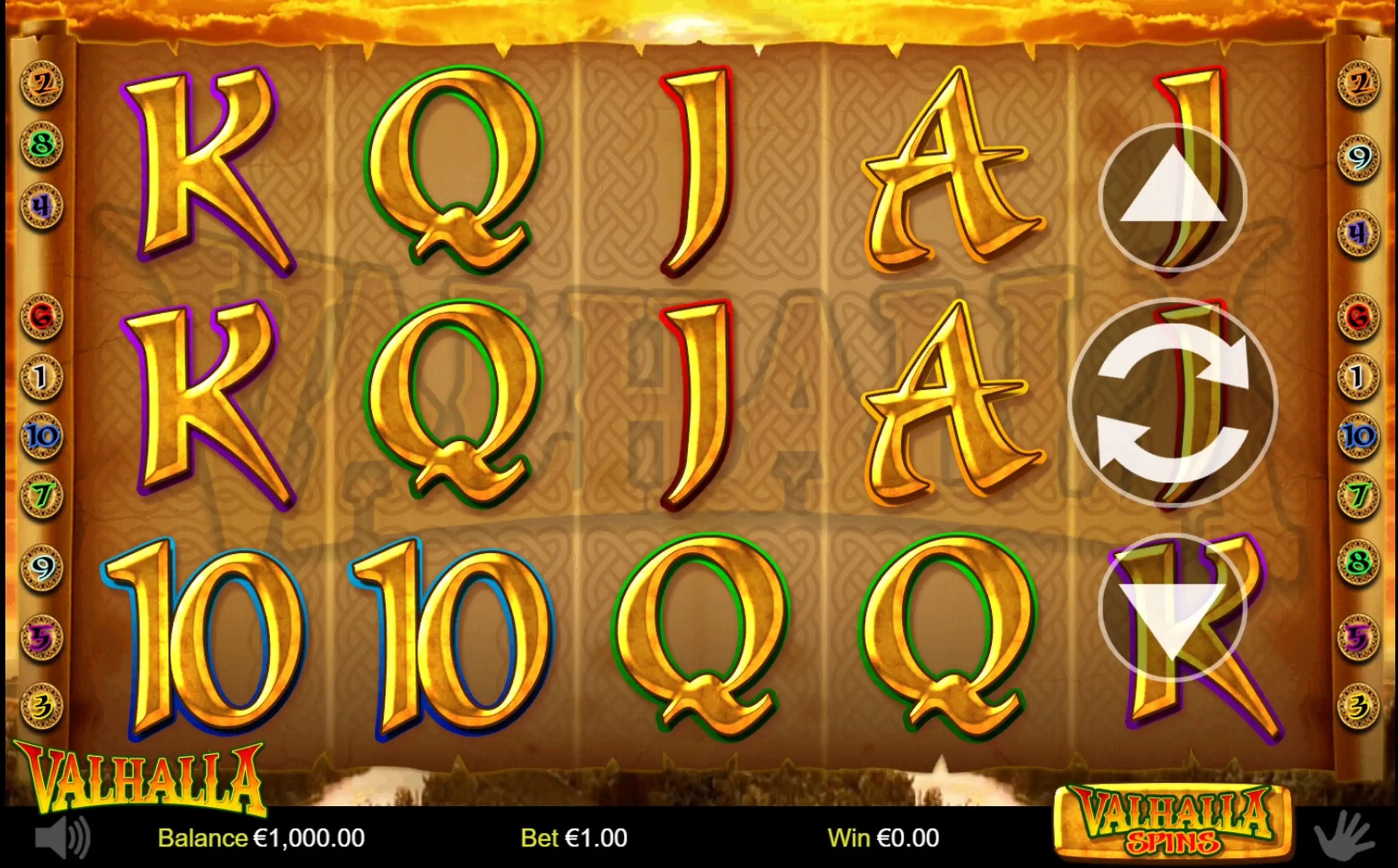 Reels in Valhalla Slot Game by Betdigital