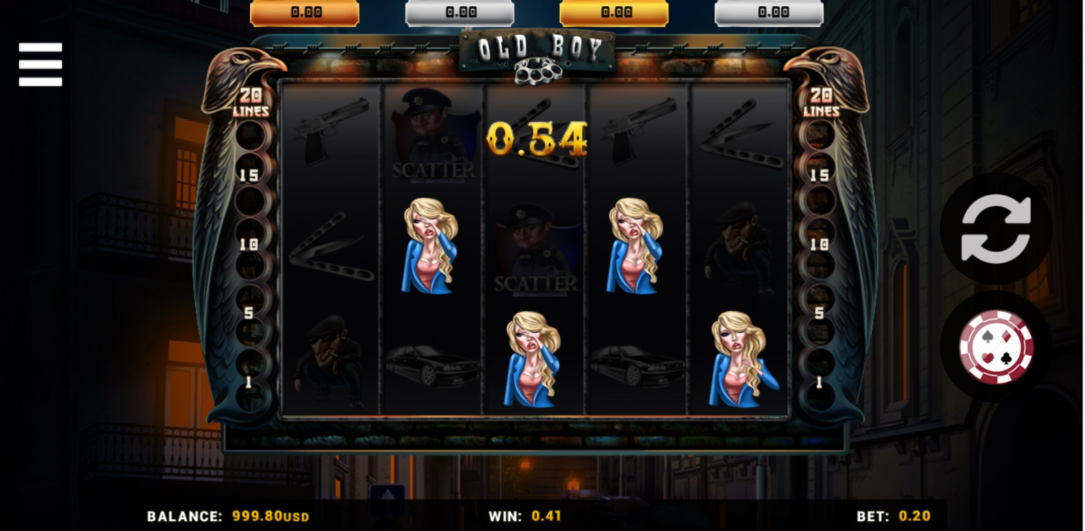 Win Money in Old Boy Free Slot Game by Betsense