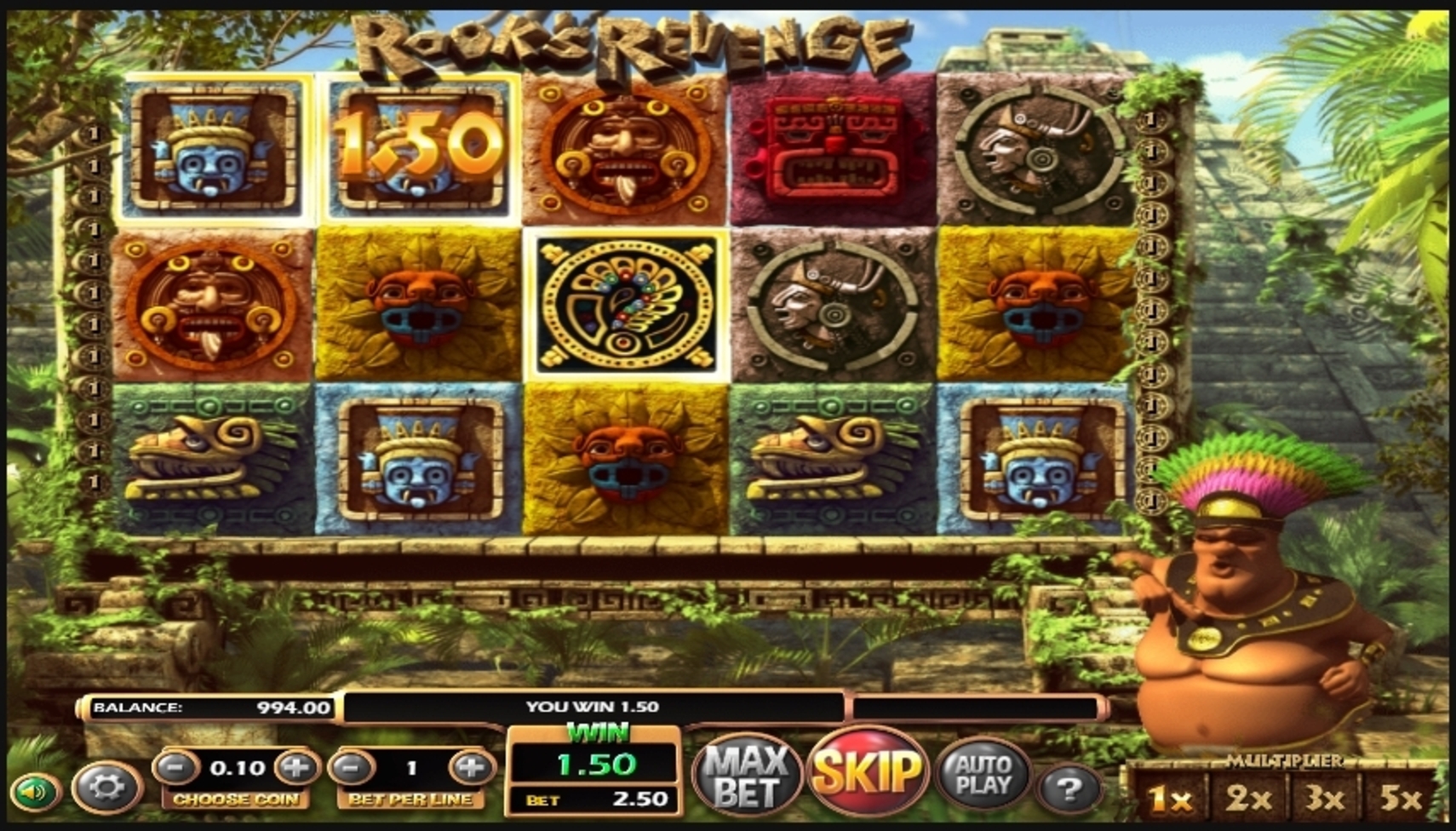 Win Money in Rooks Revenge Free Slot Game by Betsoft