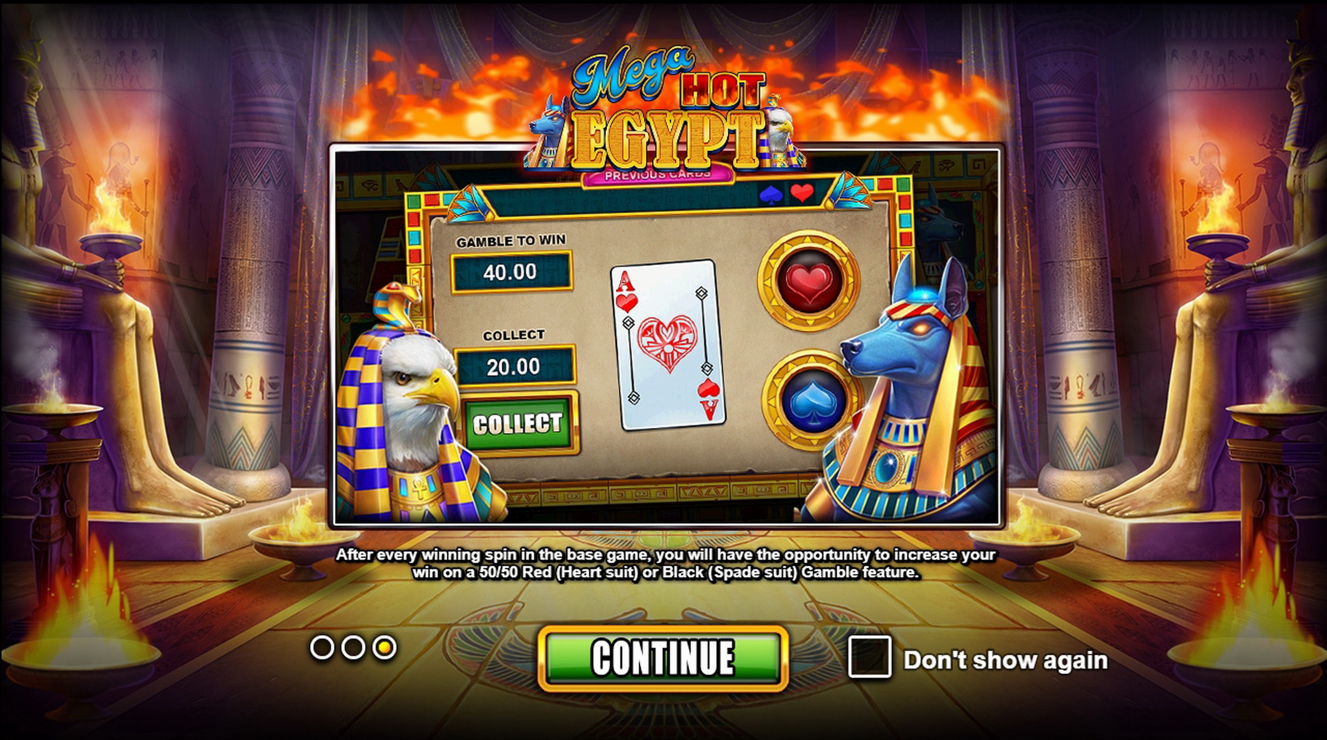 Play Mega Hot Egypt Free Casino Slot Game by Betsson Group