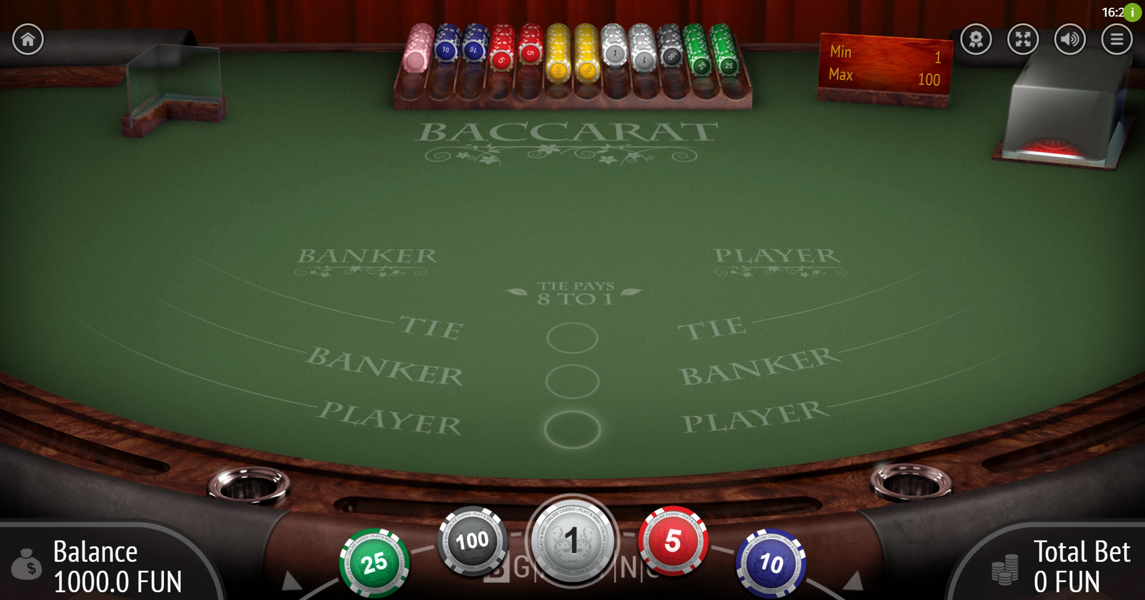 Reels in Baccarat Slot Game by BGAMING