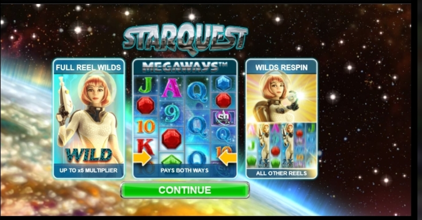 Play StarQuest Free Casino Slot Game by Big Time Gaming