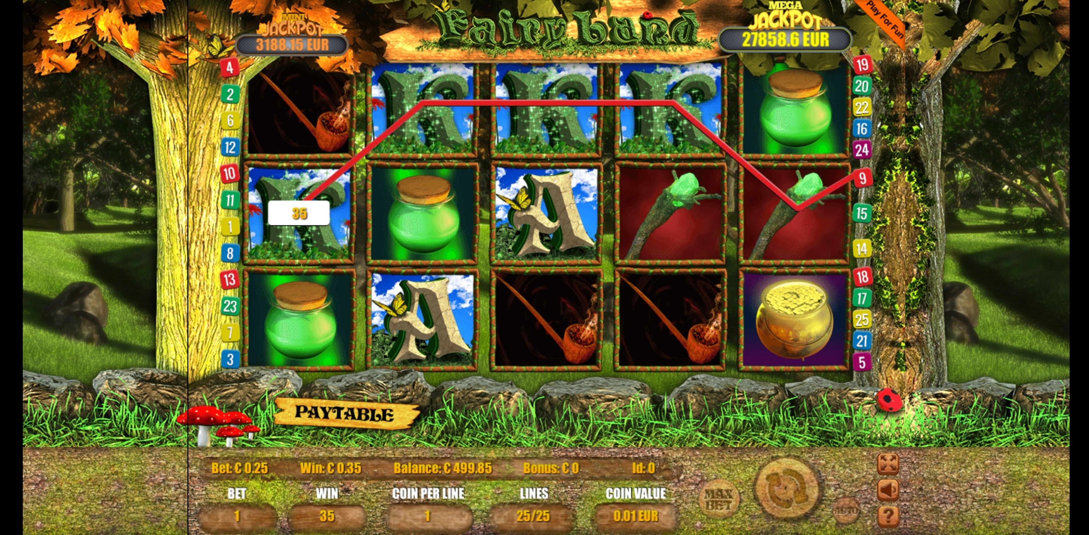 Win Money in Fairyland Free Slot Game by bluberi