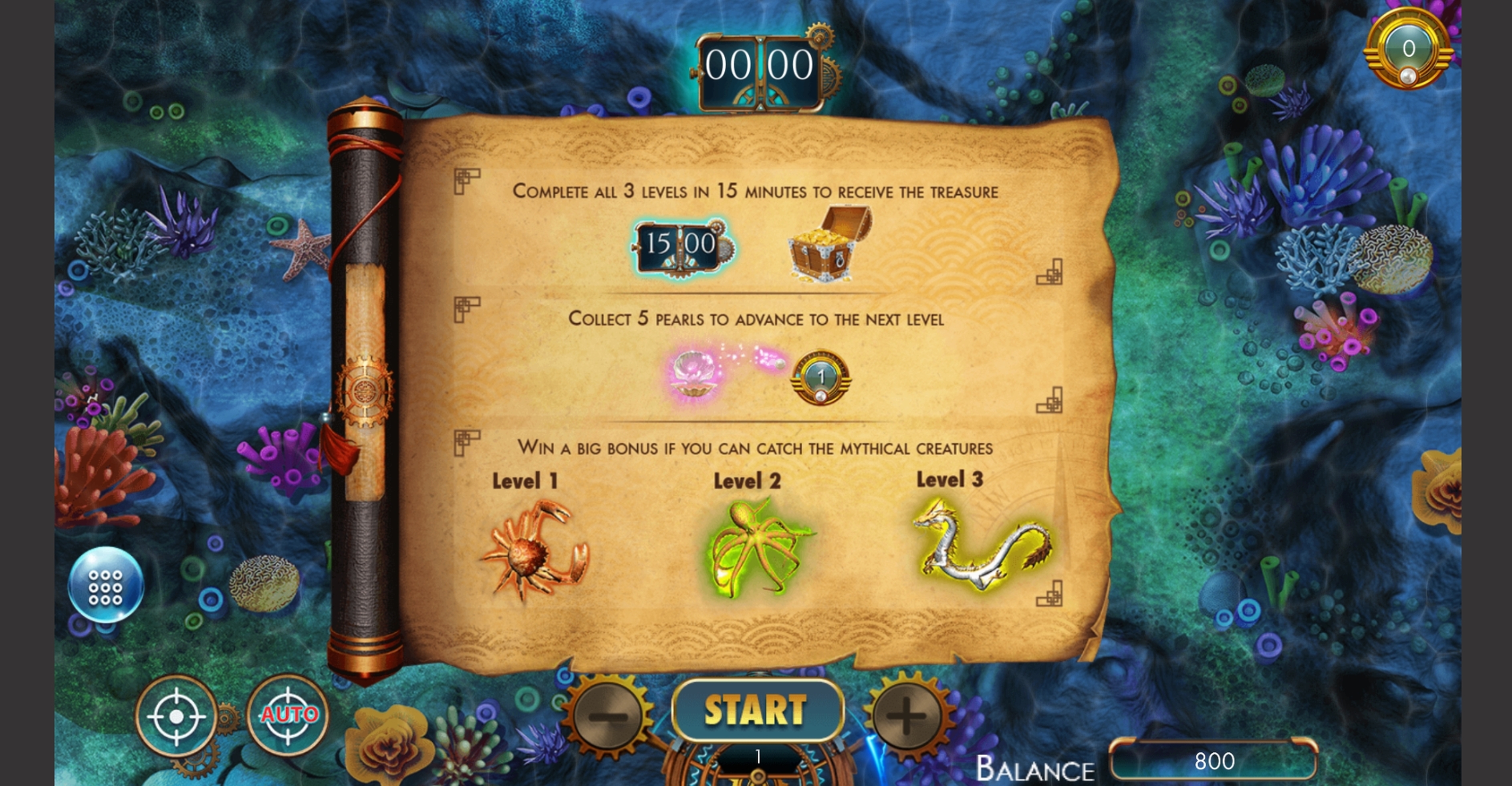Info of Sea Raider Slot Game by Bunfox Games