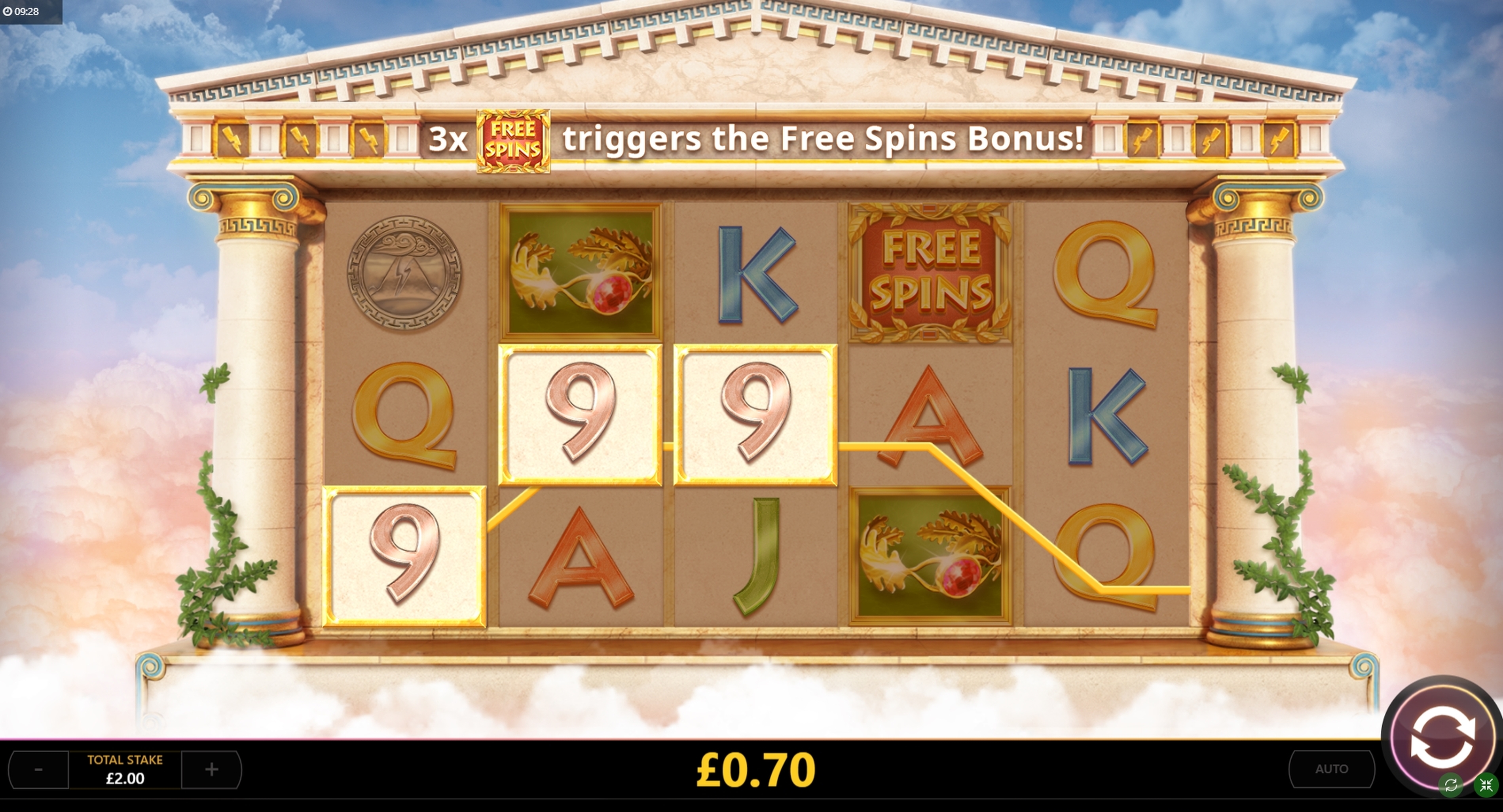 Win Money in Golden Thunder Free Slot Game by Cayetano Gaming
