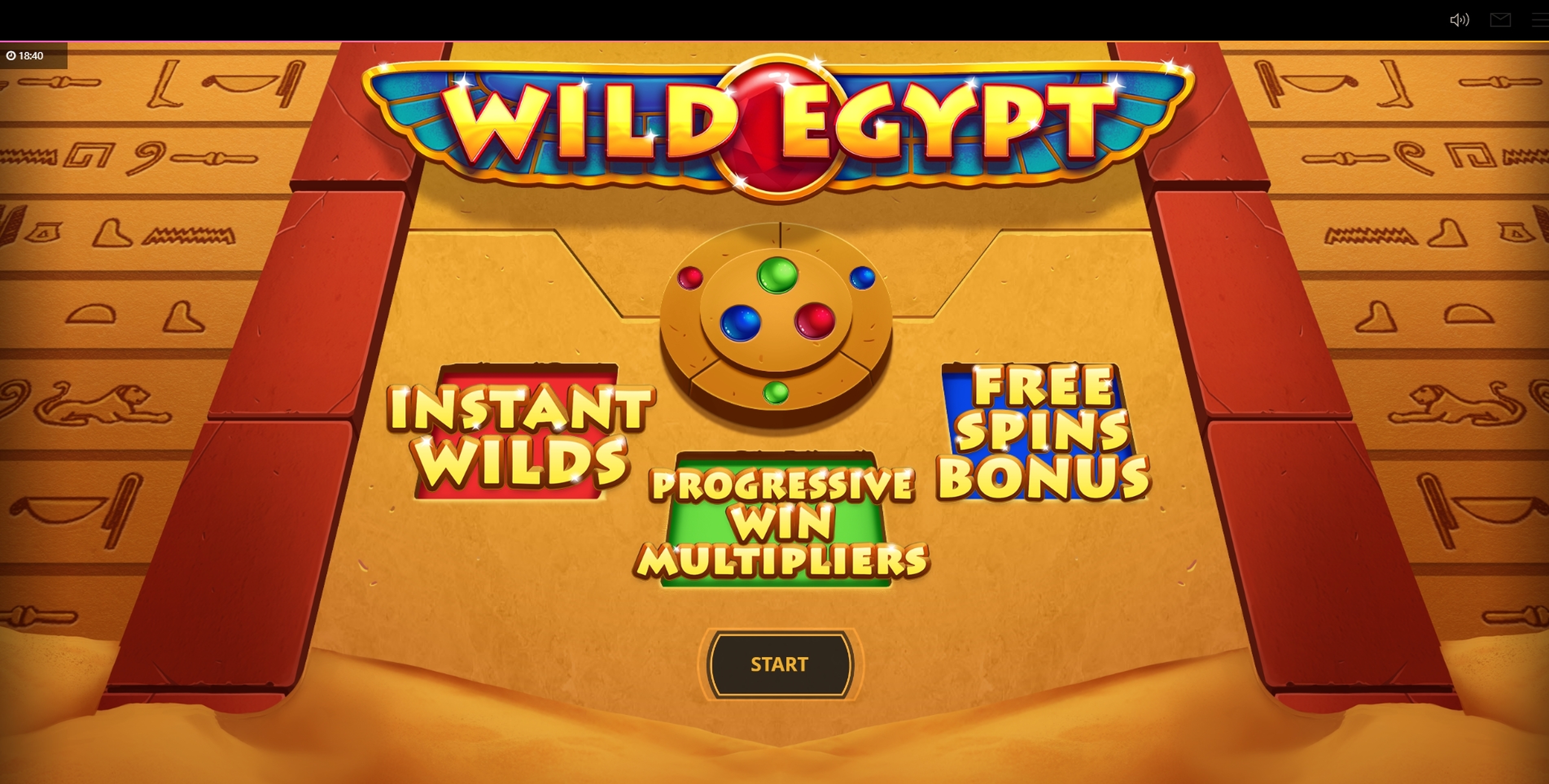Play Wild Egypt Free Casino Slot Game by Cayetano Gaming