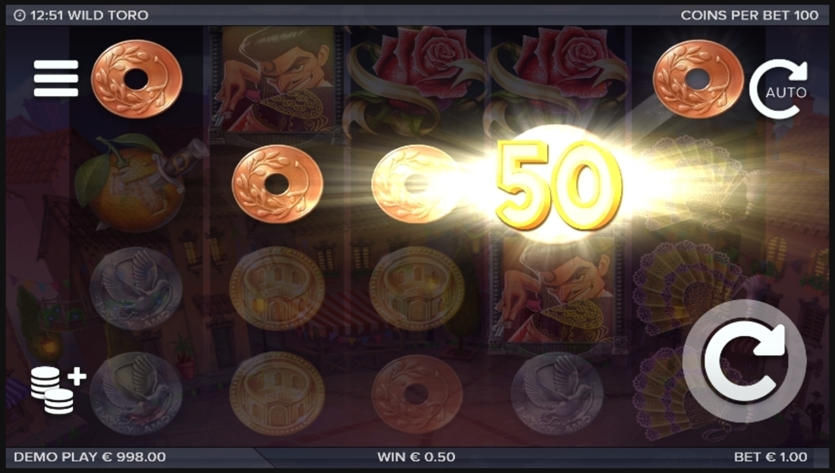 Win Money in Wild Toro Free Slot Game by ELK Studios