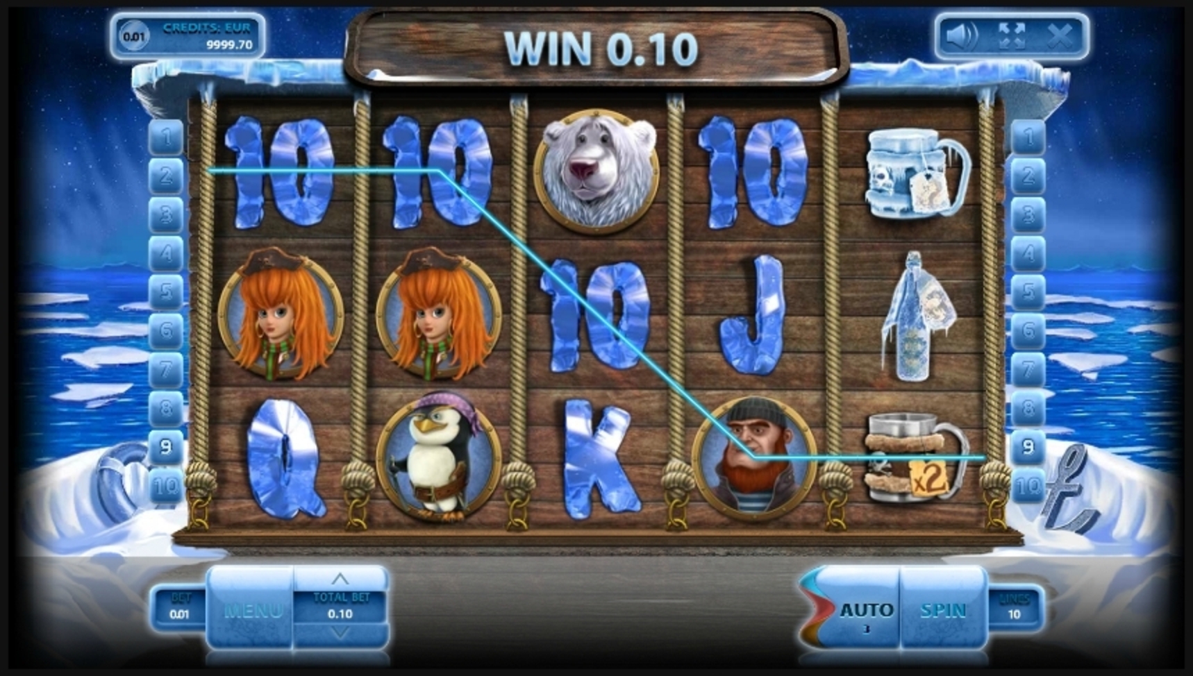 Win Money in Ice Pirates Free Slot Game by Endorphina