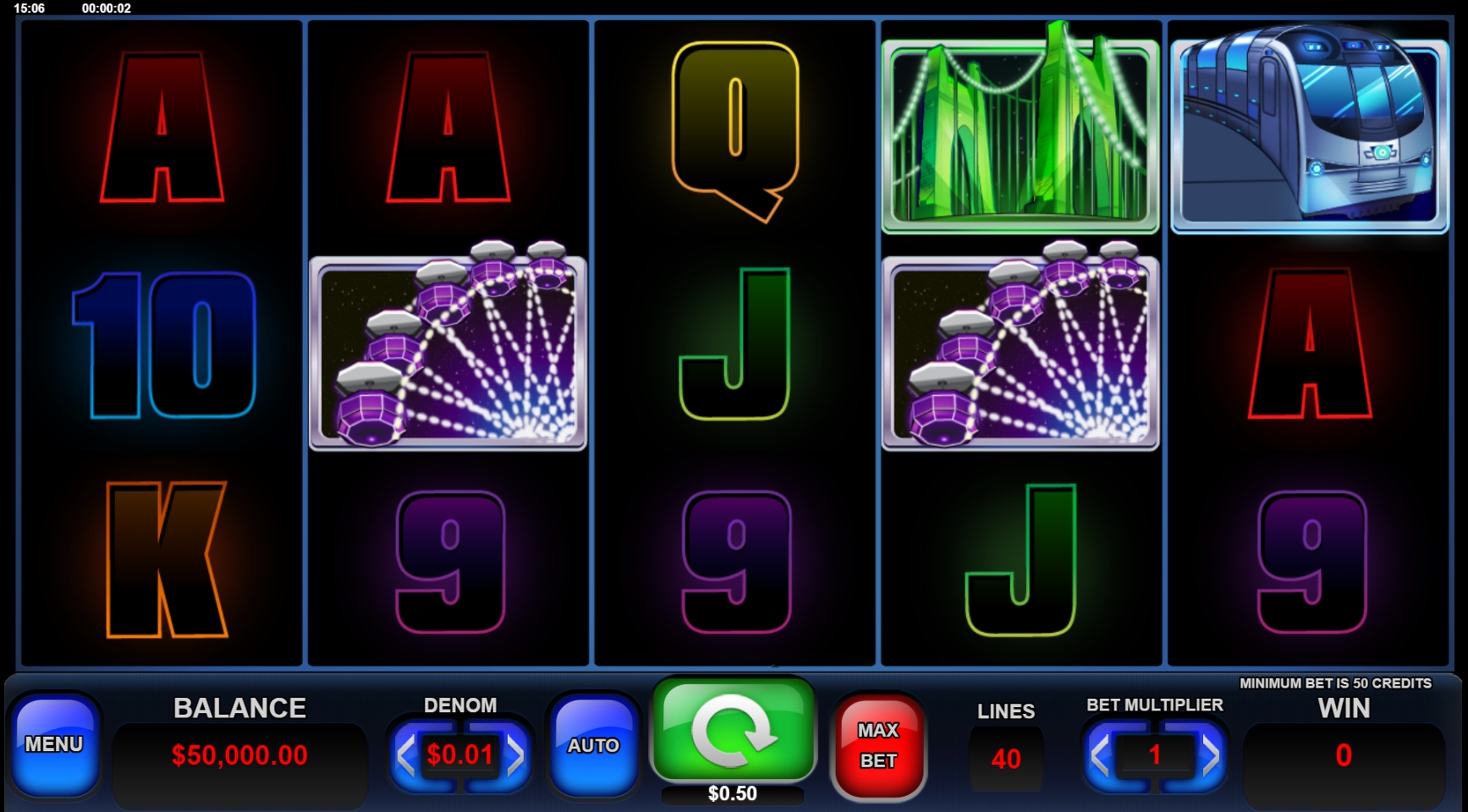 Reels in High Voltage Blackout Slot Game by Everi