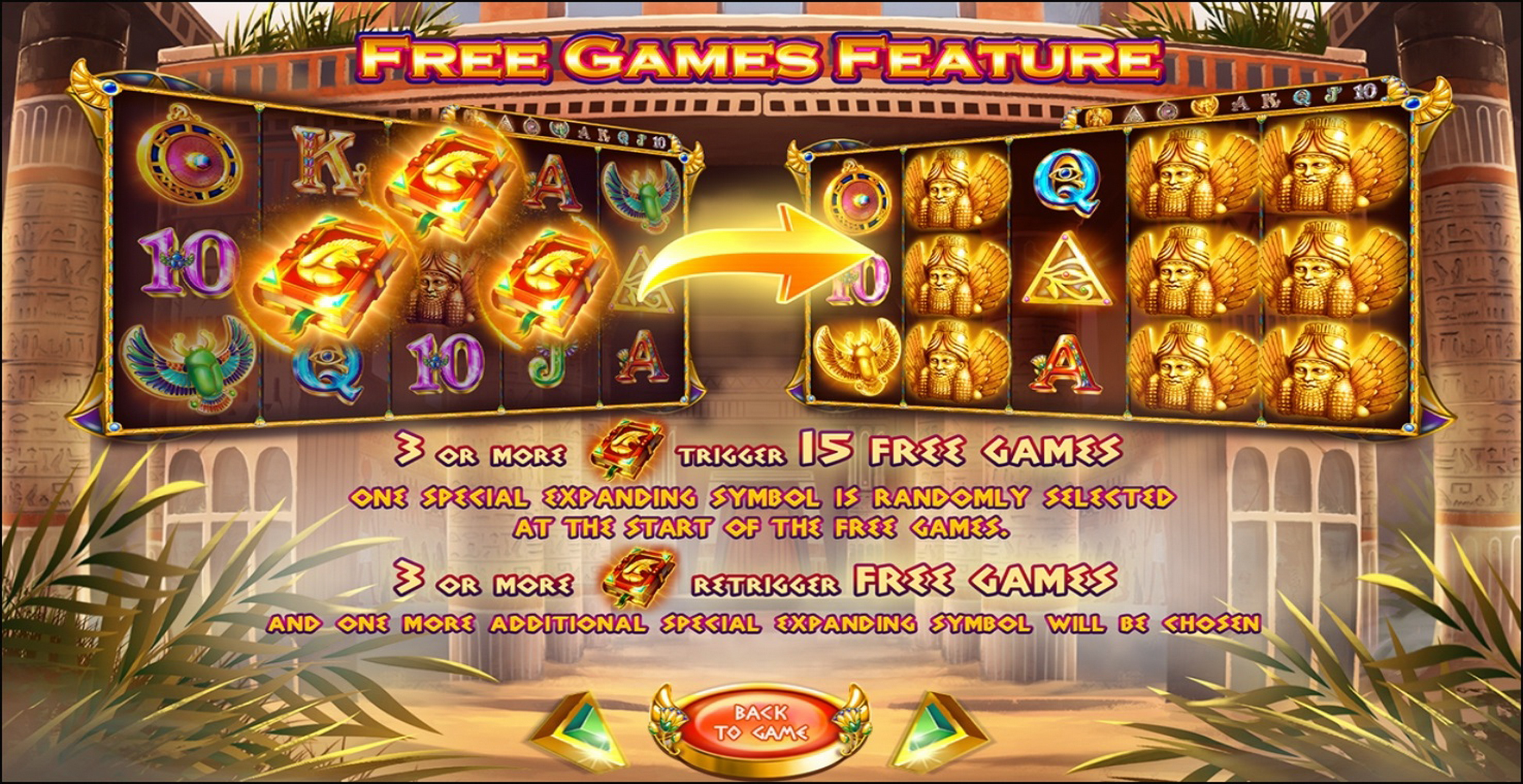 Info of Book Of Anunnaki Slot Game by Felix Gaming
