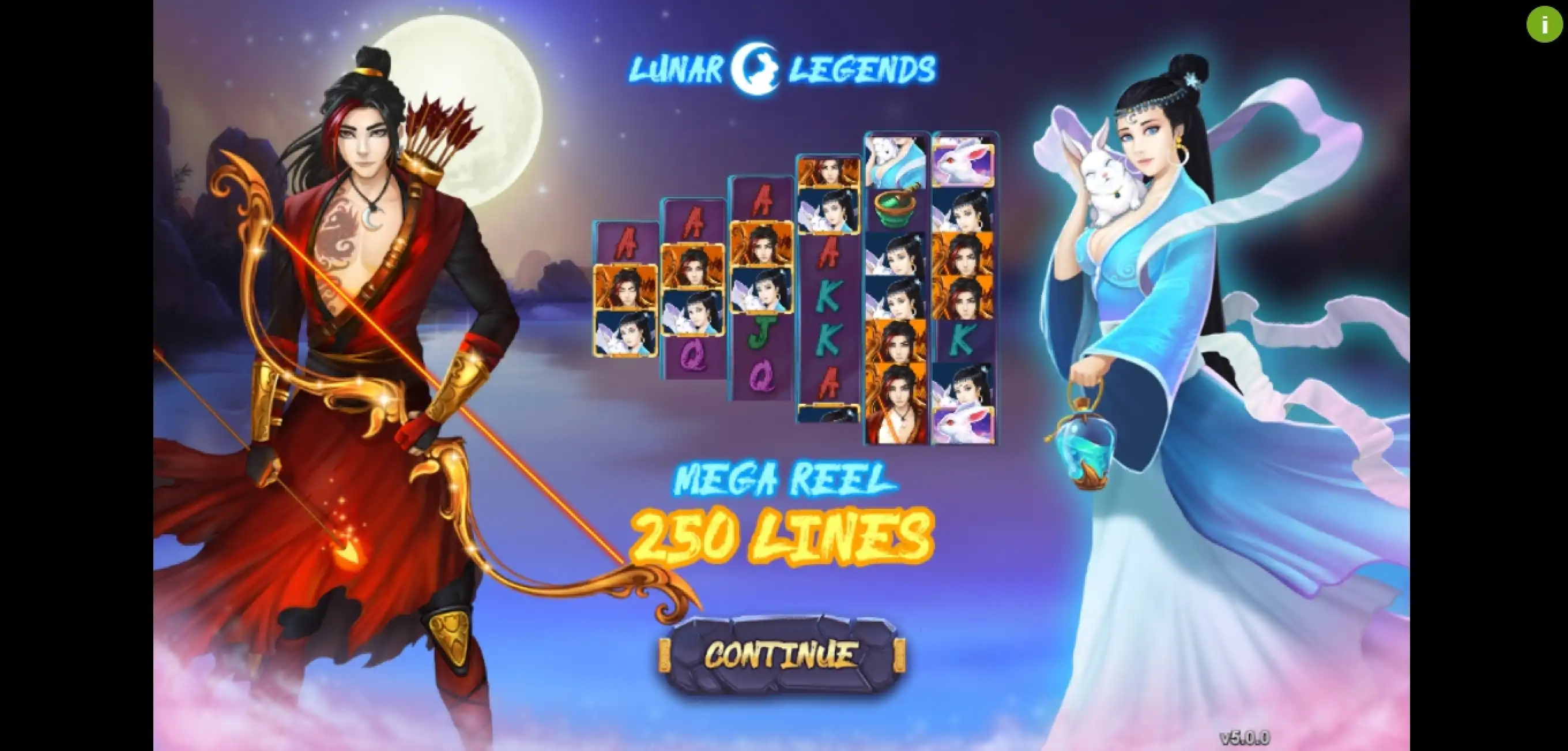 Play Lunar Legends Free Casino Slot Game by Gameplay Interactive