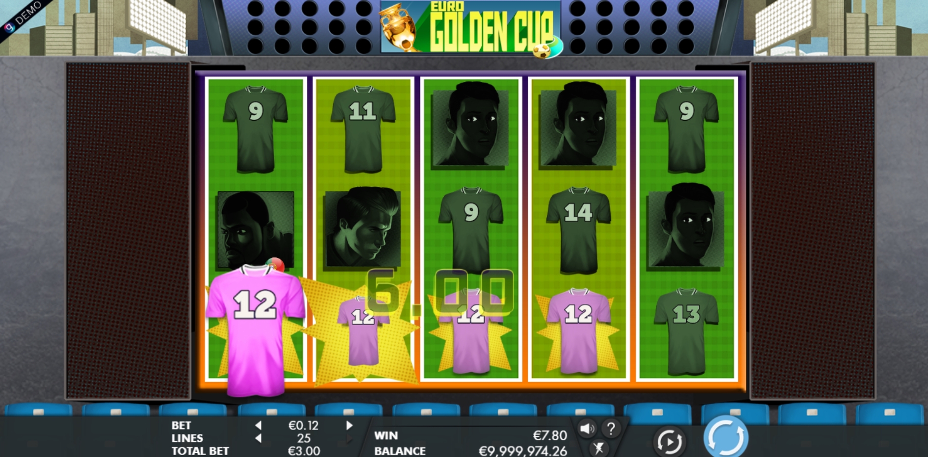 Win Money in Euro Golden Cup Free Slot Game by Genesis Gaming