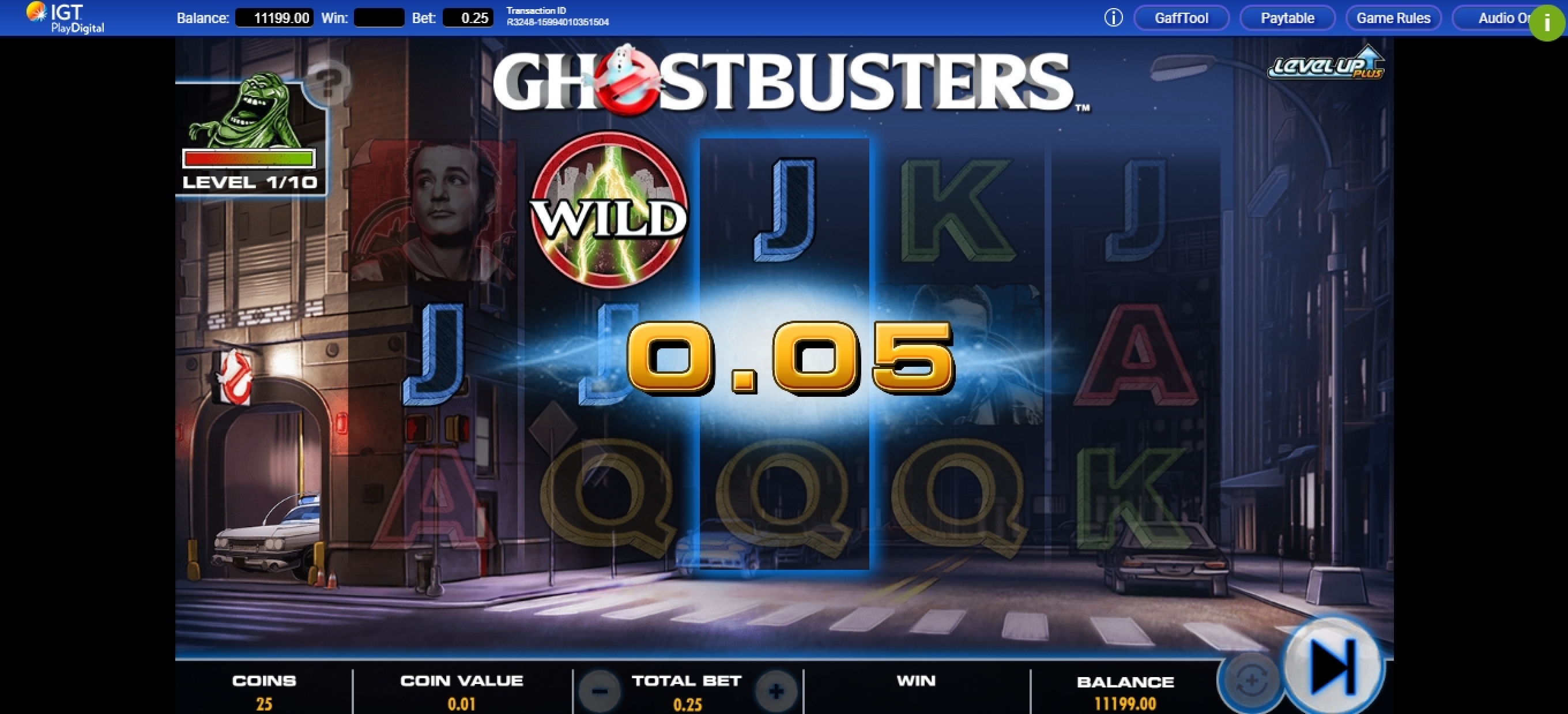 Win Money in Ghostbusters Plus Free Slot Game by IGT