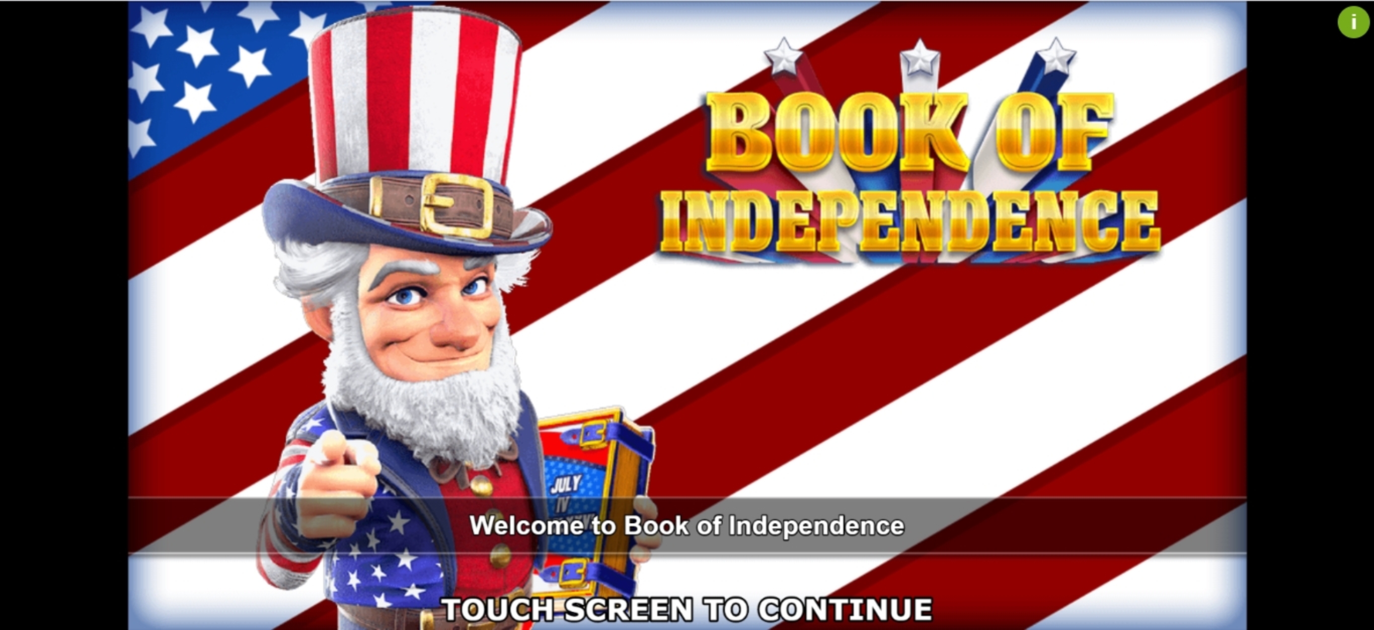 Play Book of Independence Free Casino Slot Game by Inspired Gaming