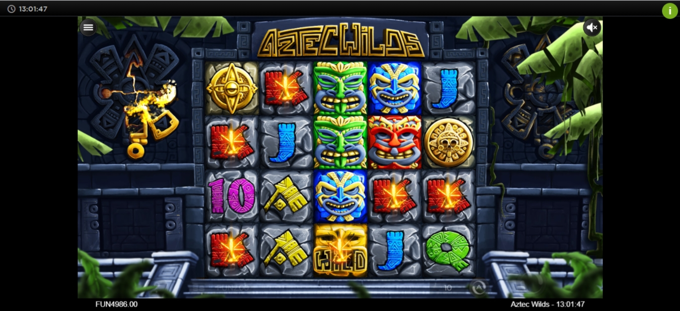 Win Money in Aztec Wilds Free Slot Game by Iron Dog Studios