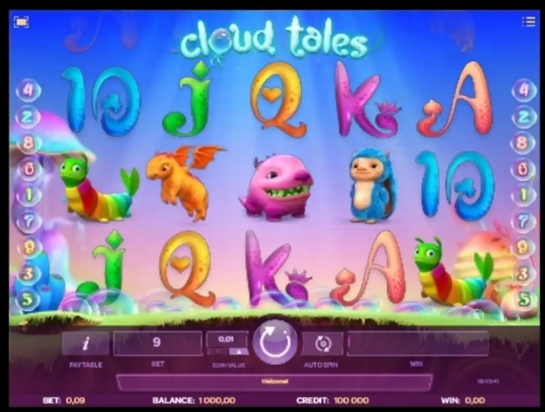 Reels in Cloud Tales Slot Game by iSoftBet