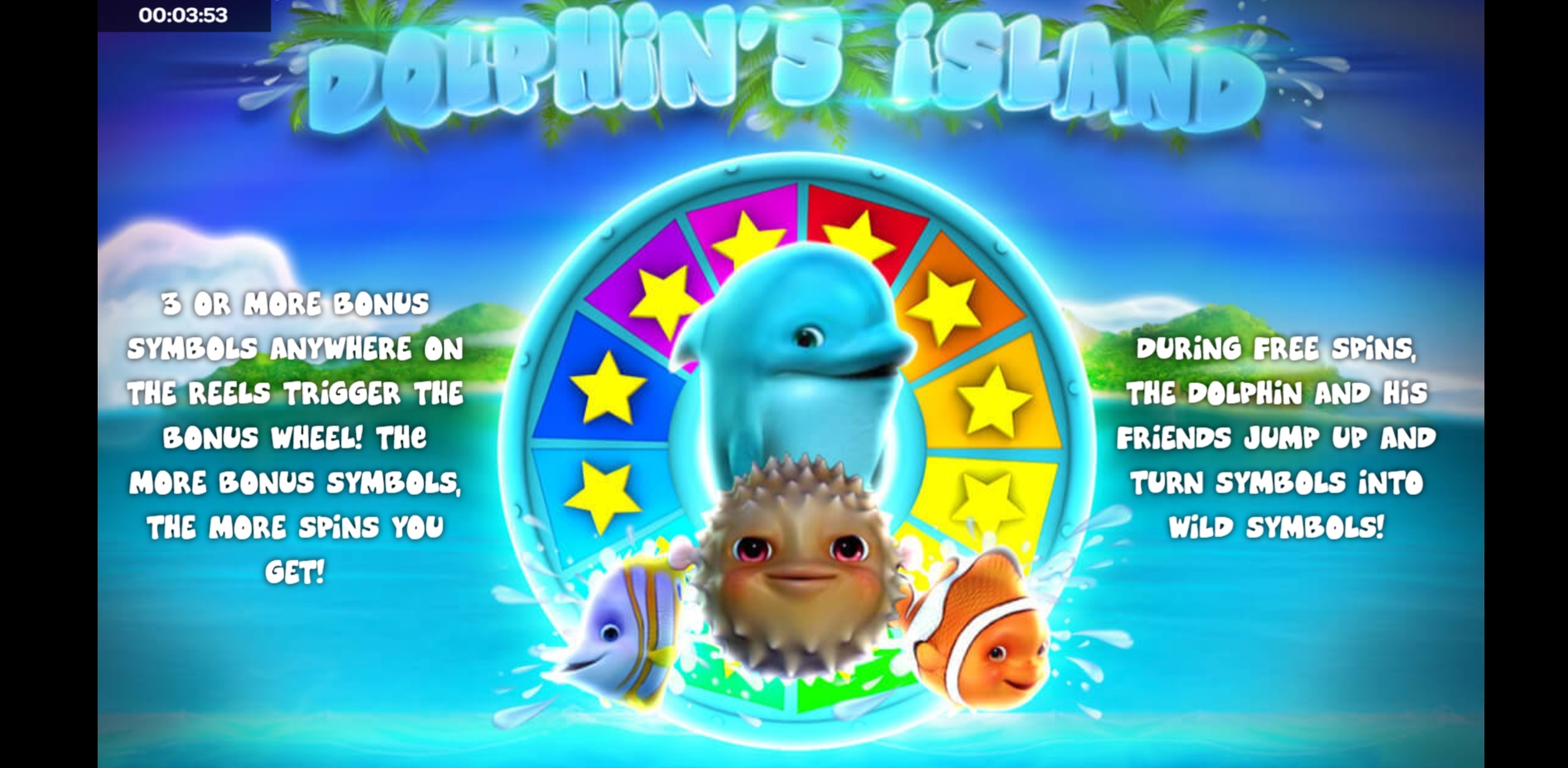 Play Dolphin's Island Free Casino Slot Game by iSoftBet