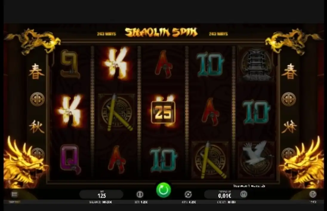 Win Money in Shaolin Spin Free Slot Game by iSoftBet