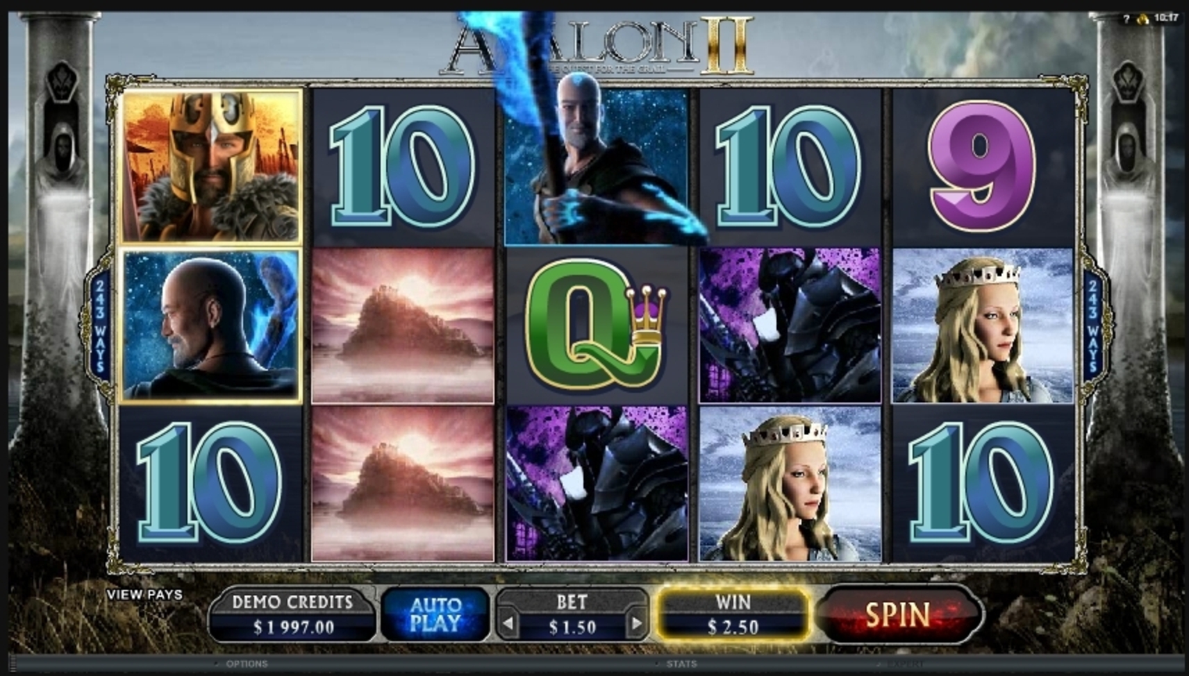 Win Money in Avalon II Free Slot Game by Microgaming