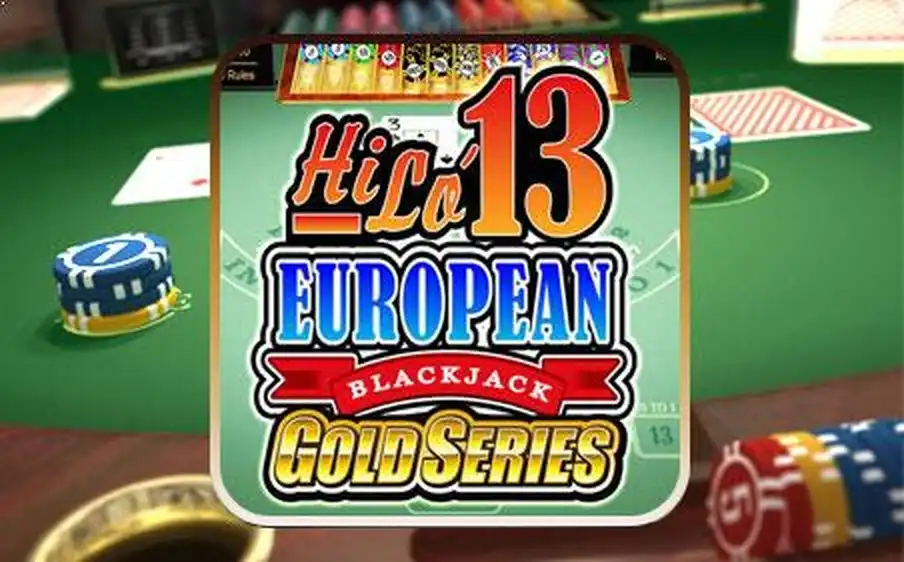 Hi Lo 13 European Blackjack Gold