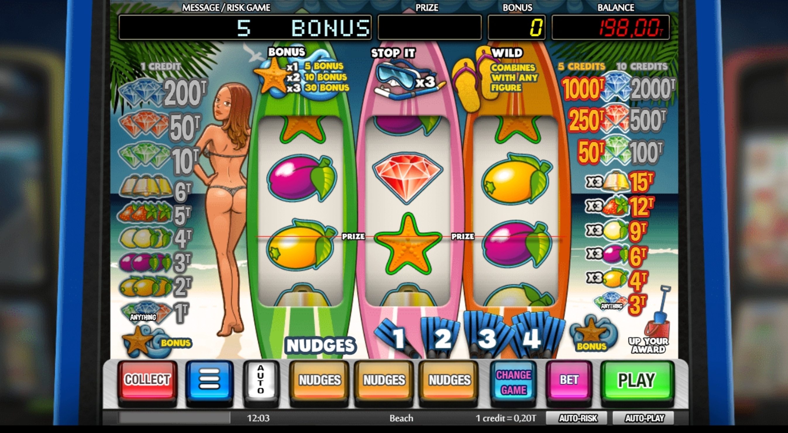 Win Money in Beach Free Slot Game by NetEnt