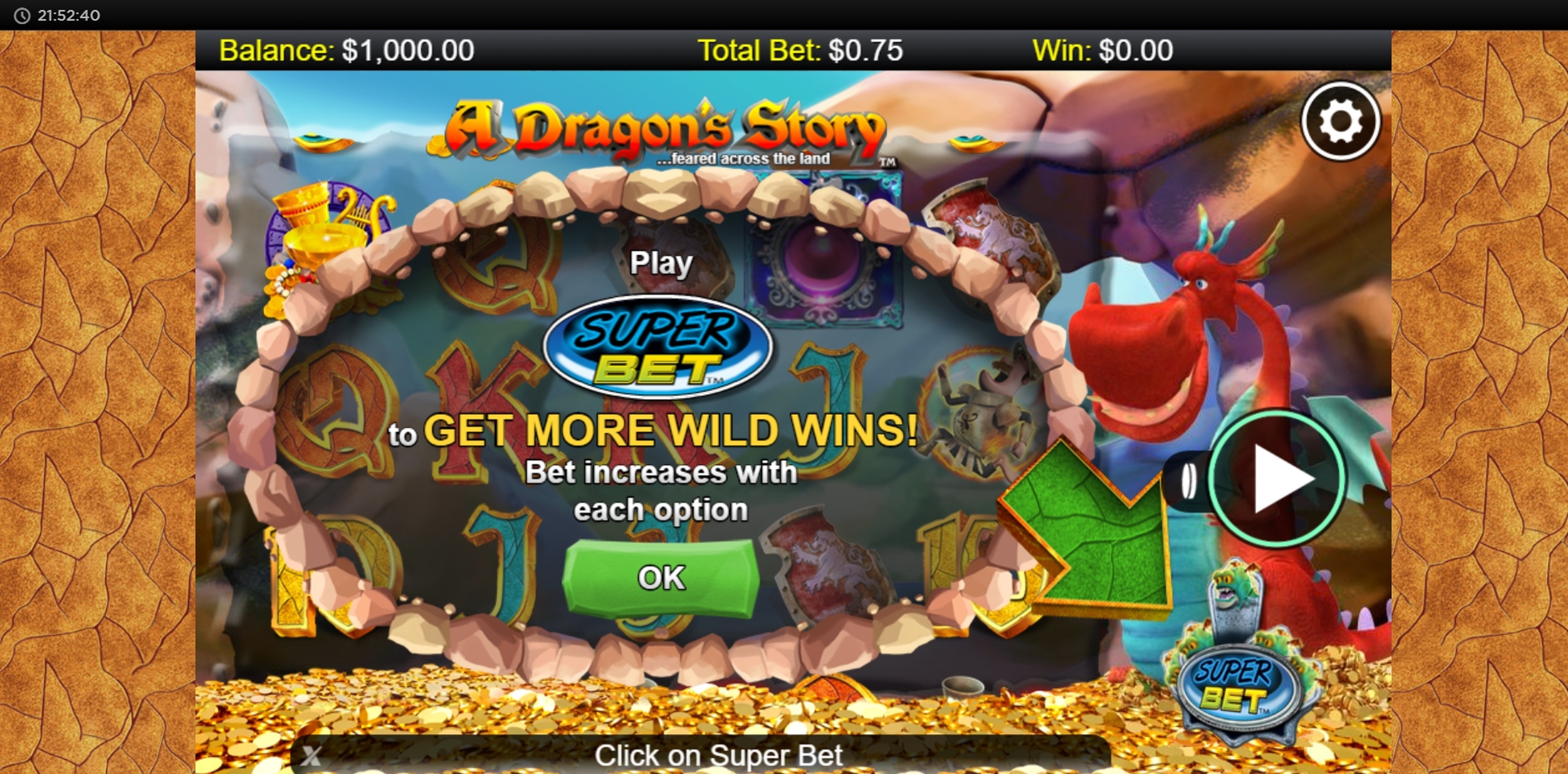 Play A Dragon Story Free Casino Slot Game by NextGen Gaming