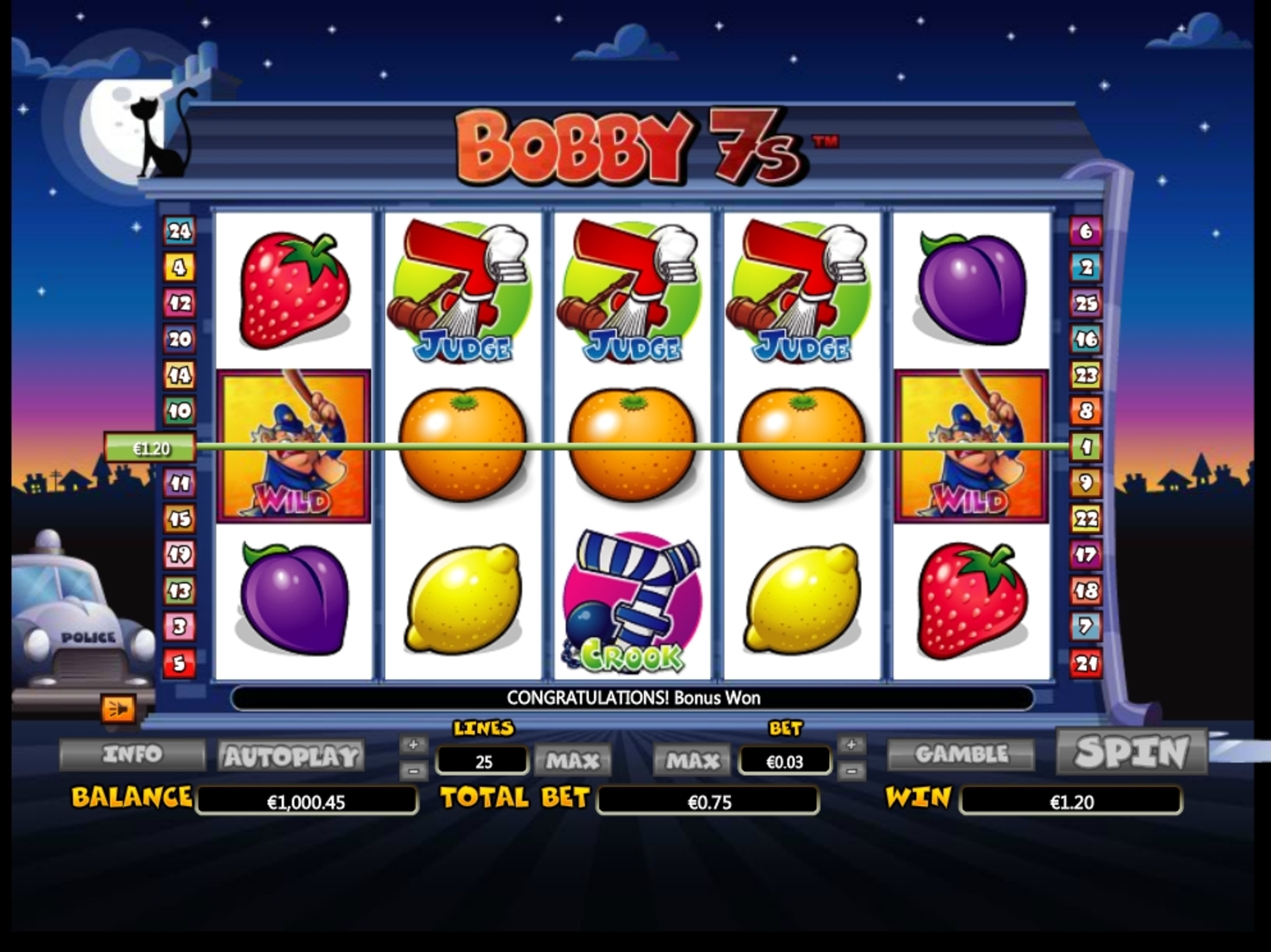 Win Money in Bobby 7's Free Slot Game by NextGen Gaming