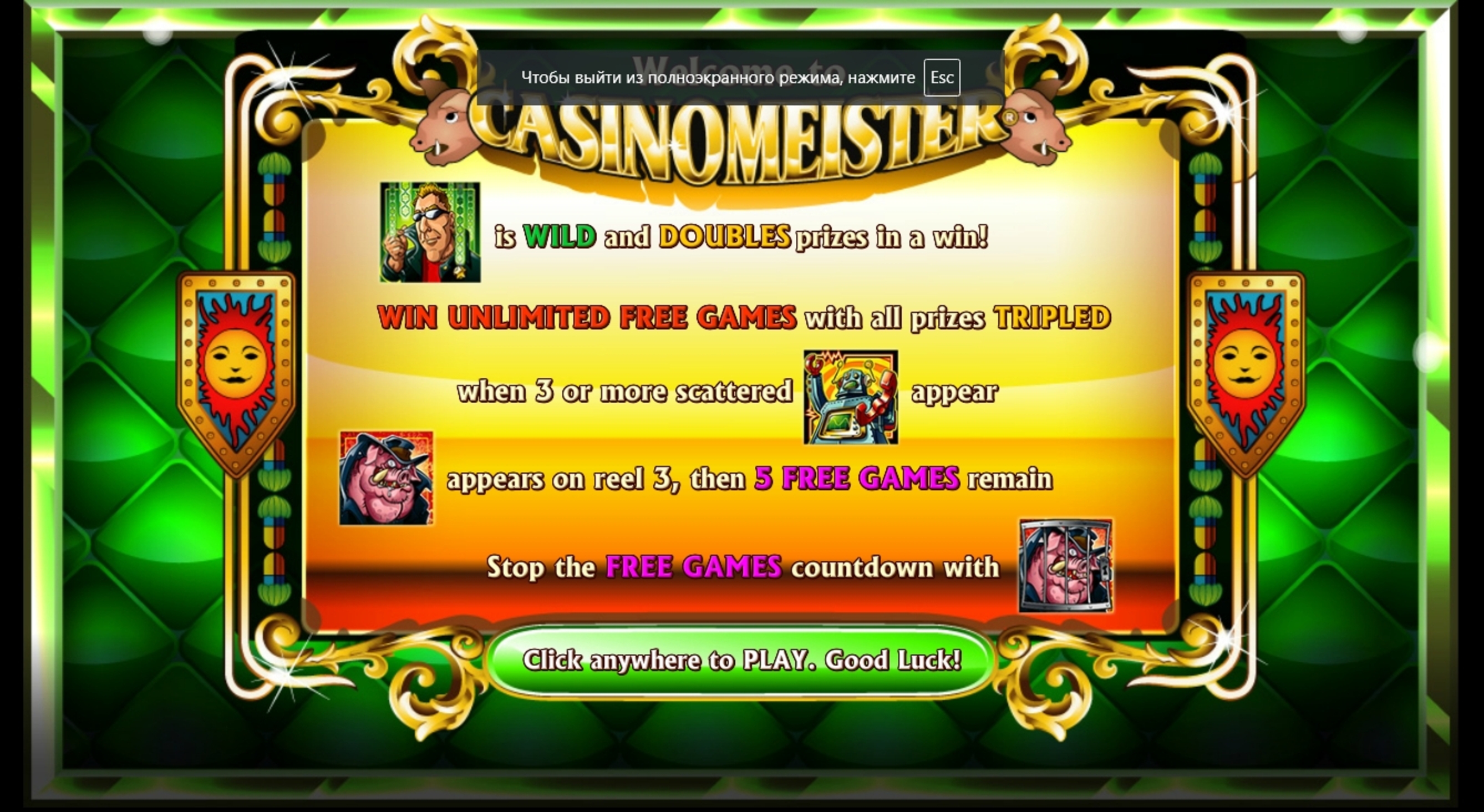 Play Casinomeister Free Casino Slot Game by NextGen Gaming