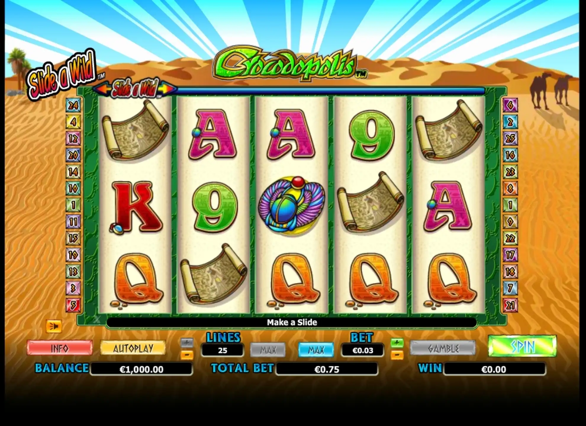 Reels in Crocodopolis Slot Game by NextGen Gaming