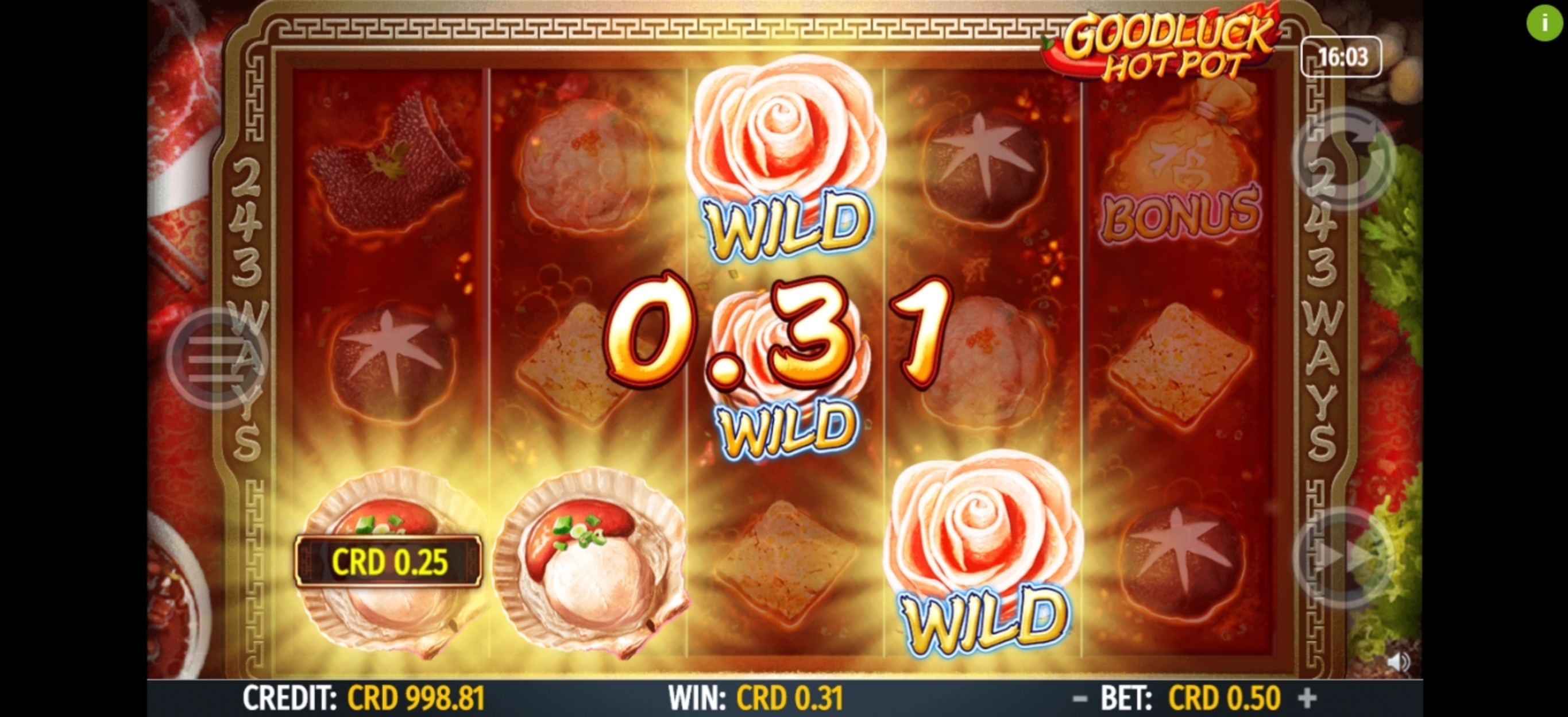 Win Money in Goodluck Hot Pot Free Slot Game by Octavian Gaming