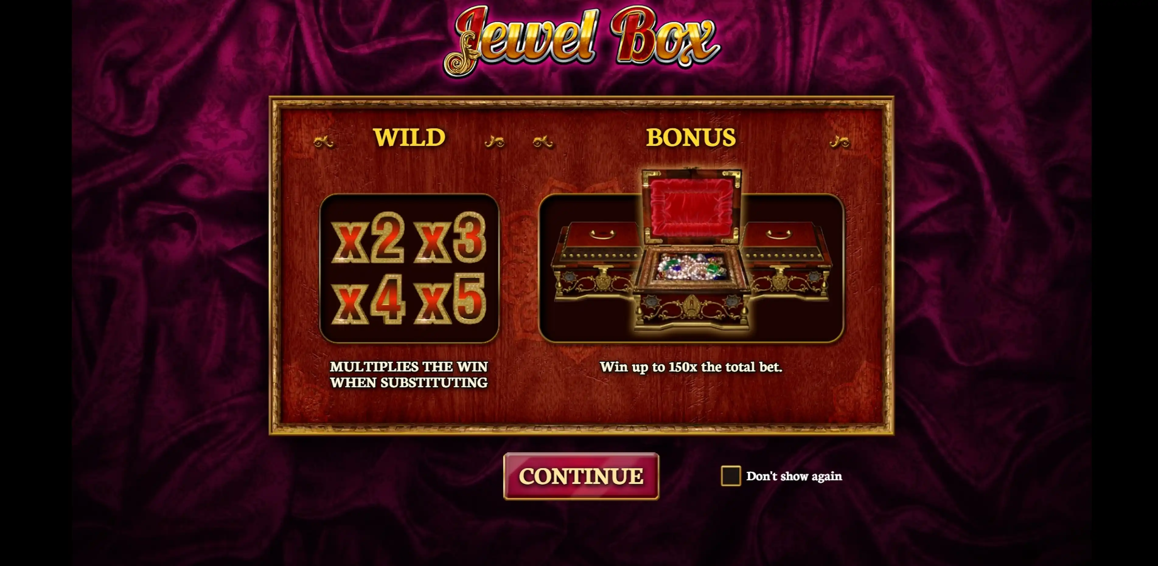 Play Jewel Box Free Casino Slot Game by Playn GO