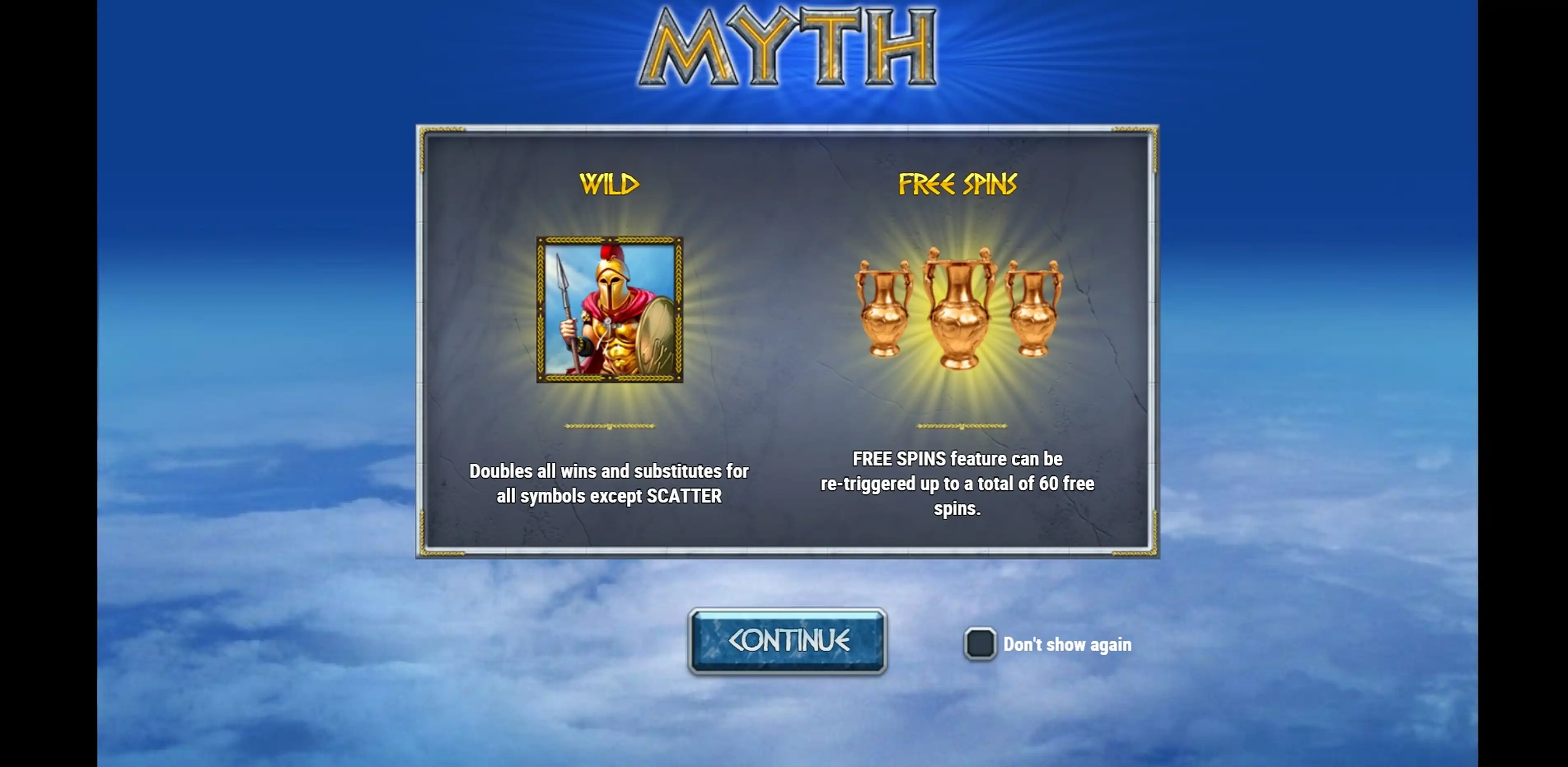 Play Myth Free Casino Slot Game by Playn GO