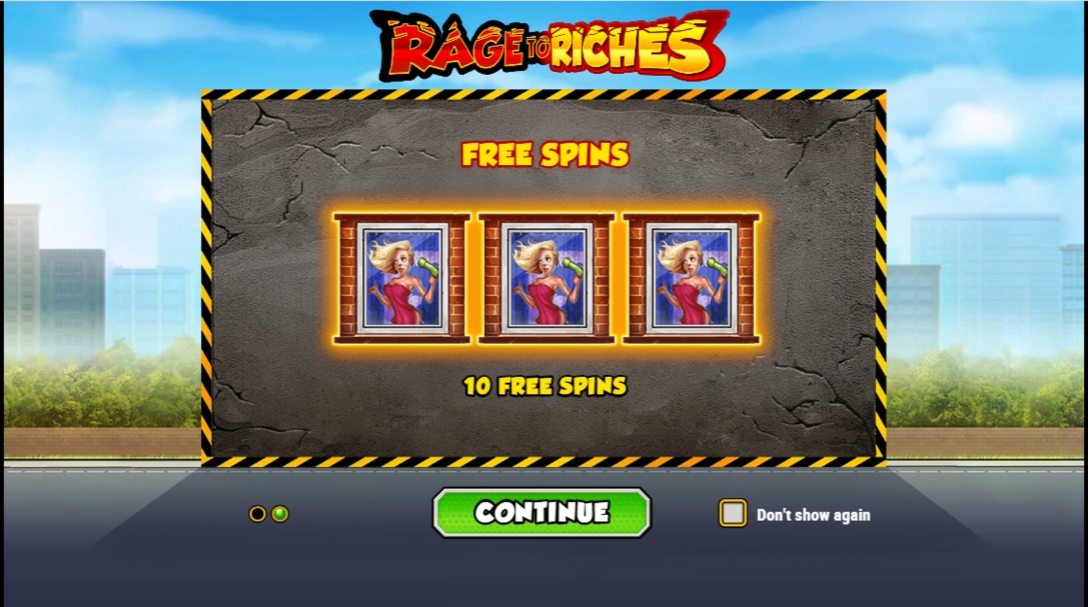 Play Rage to Riches Free Casino Slot Game by Playn GO