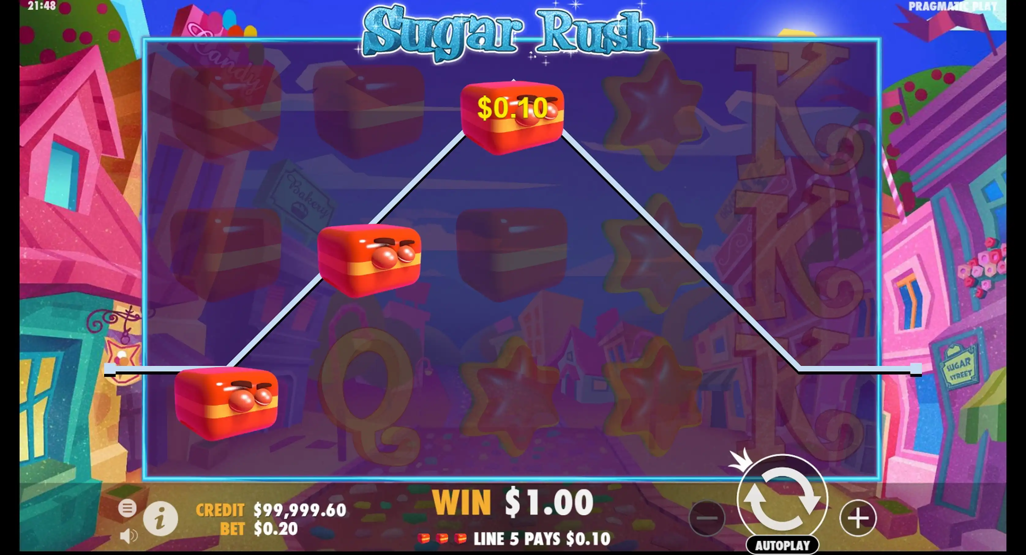 Win Money in Sugar Rush Free Slot Game by Pragmatic Play