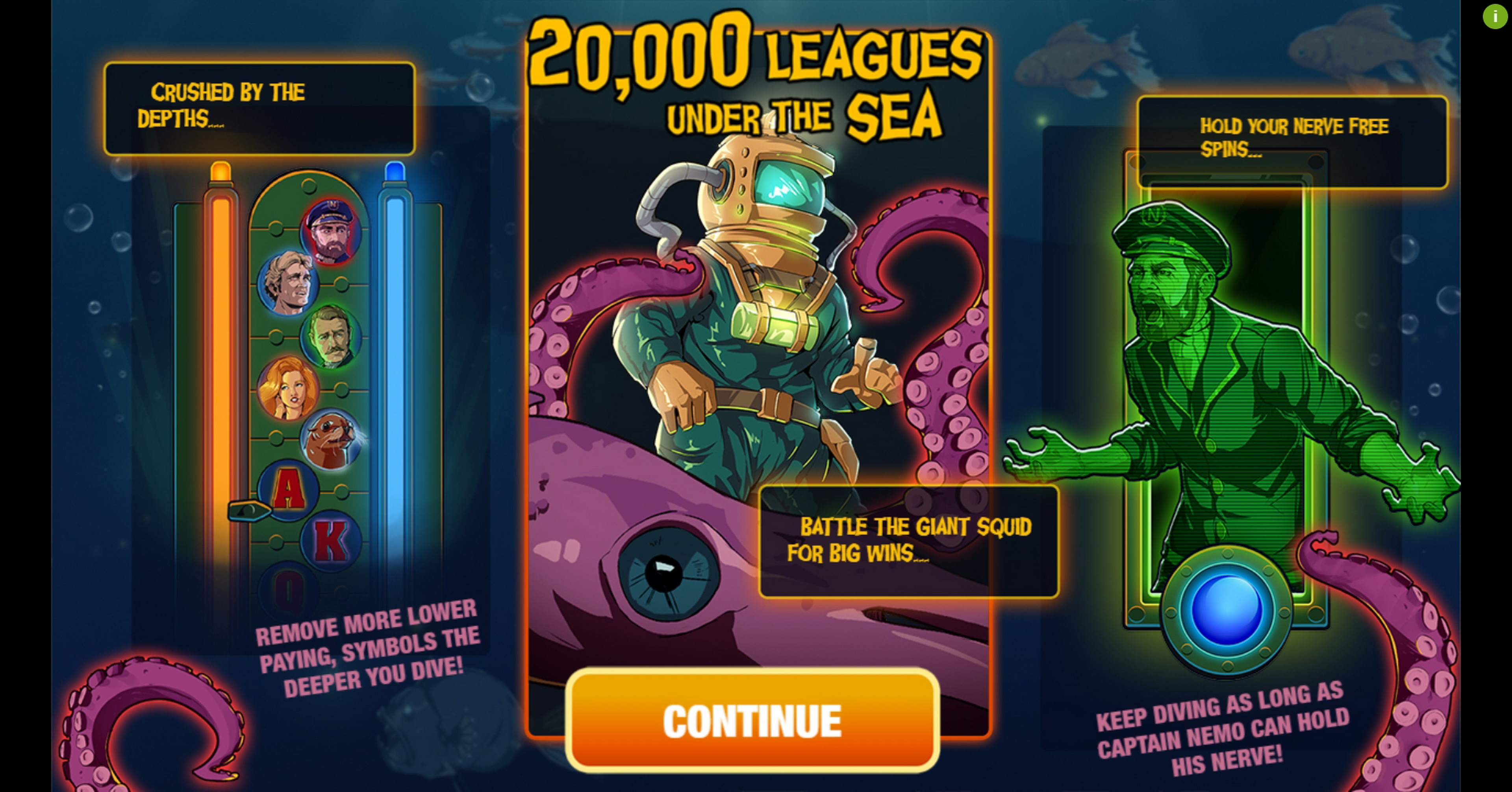 Play 20000 Leagues Under The Sea Free Casino Slot Game by Probability Jones