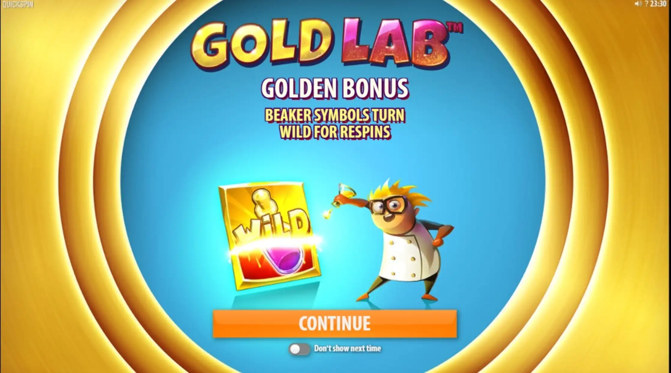 Play Gold Lab Free Casino Slot Game by Quickspin