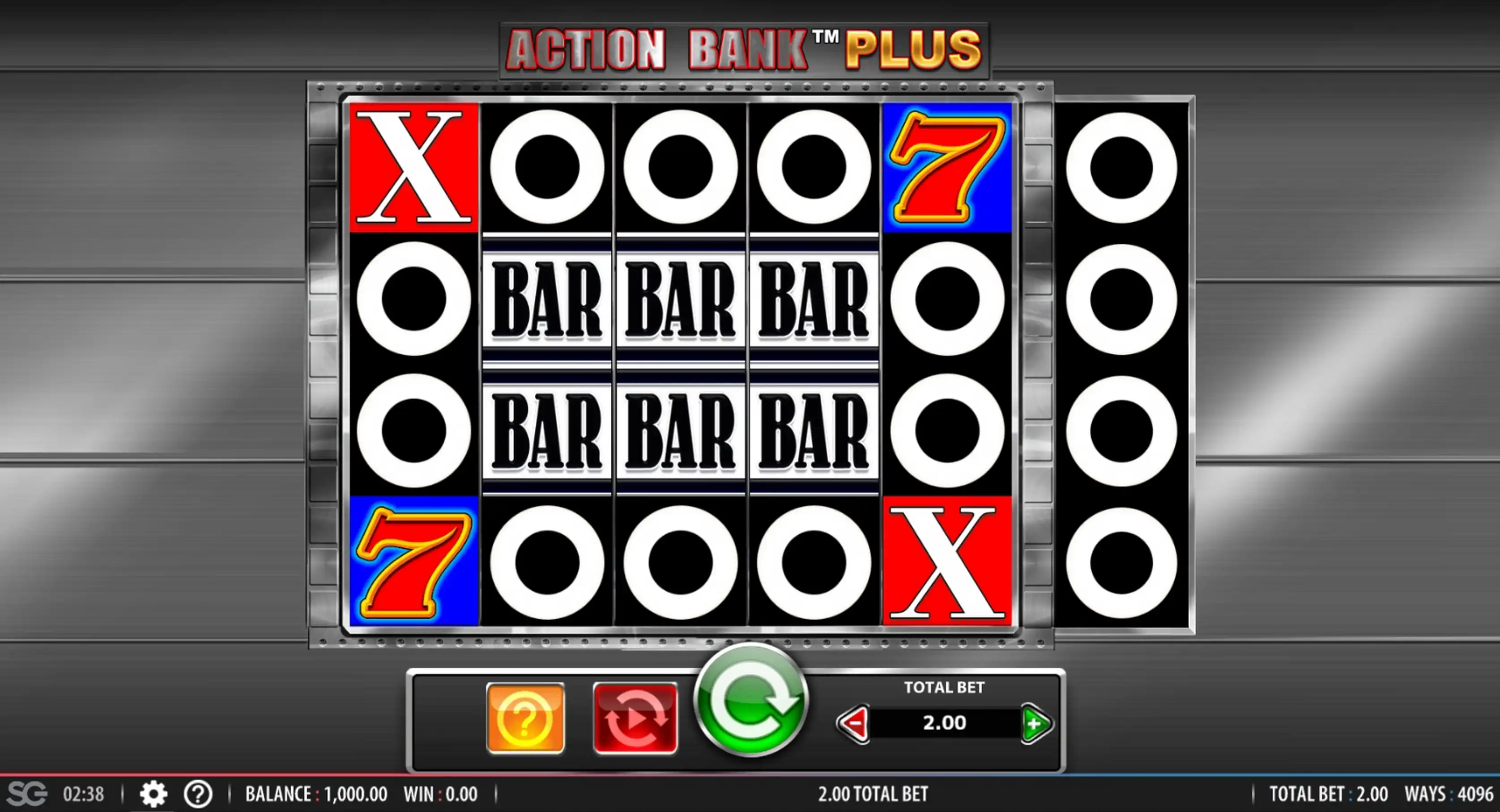 Reels in Action Bank Plus Slot Game by Red7 Mobile