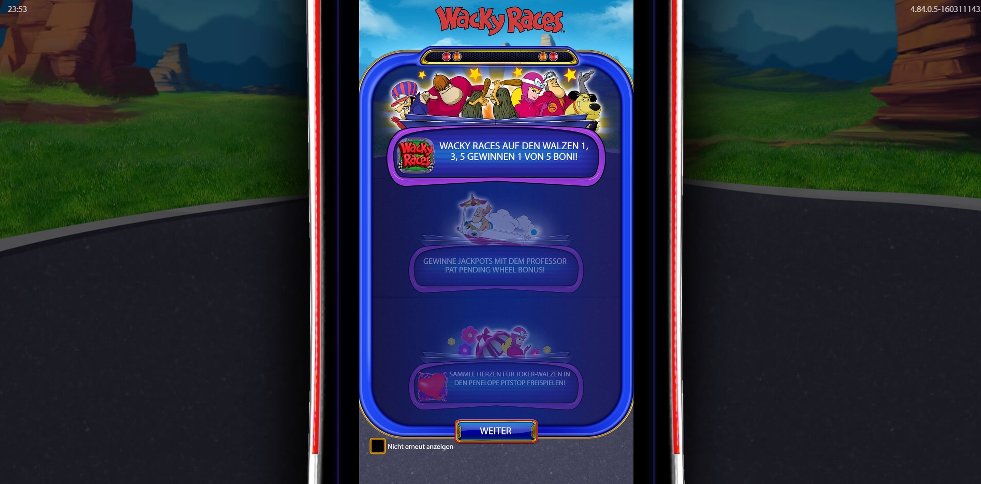 Play Wacky Races Free Casino Slot Game by WMS