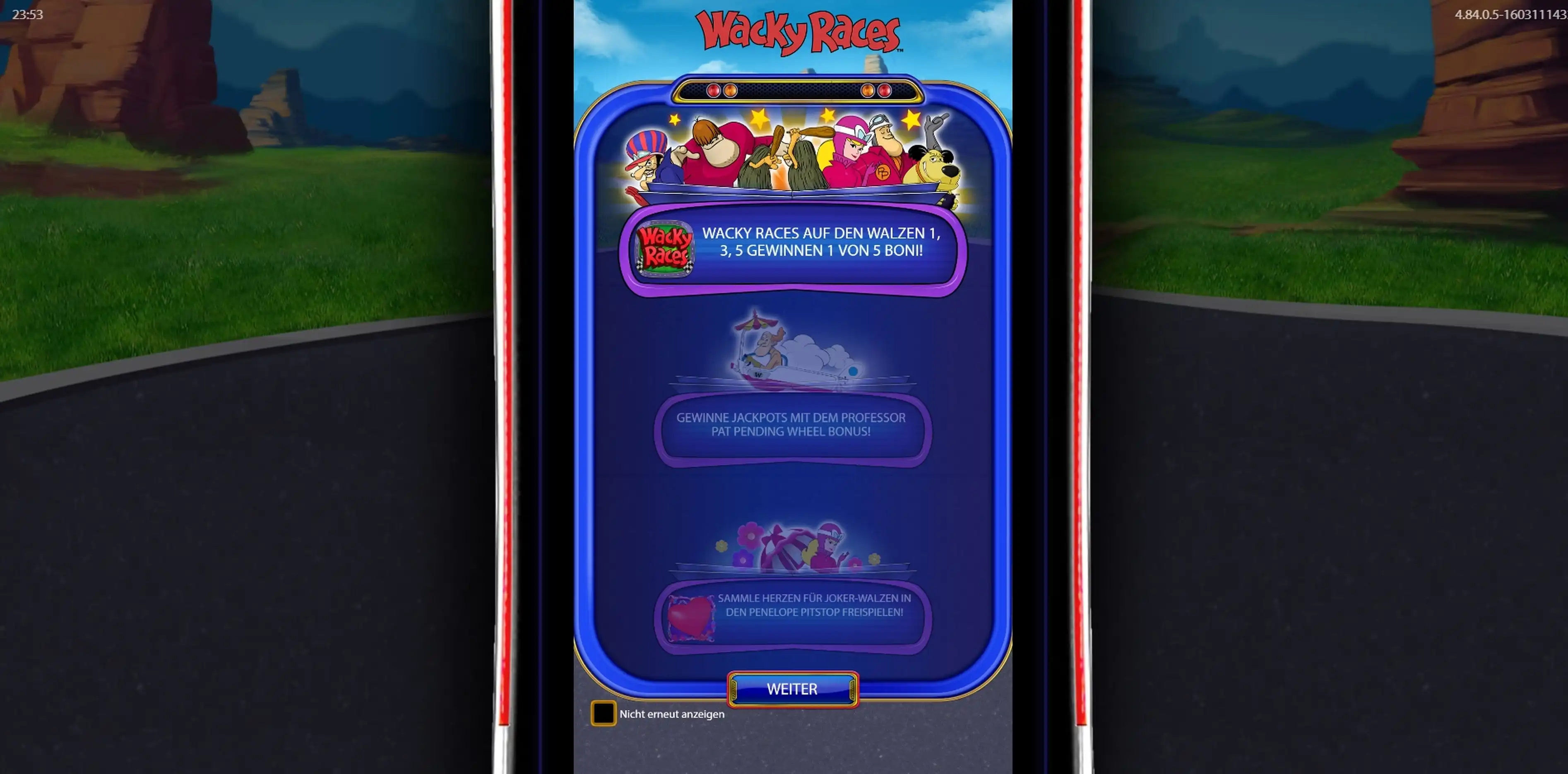 Play Wacky Races Free Casino Slot Game by WMS