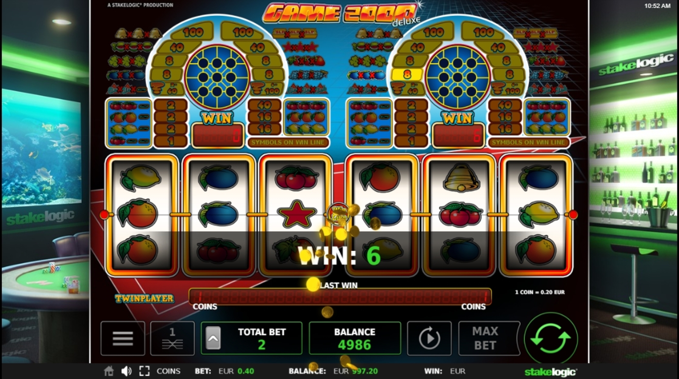 Win Money in Game 2000 Free Slot Game by Stakelogic
